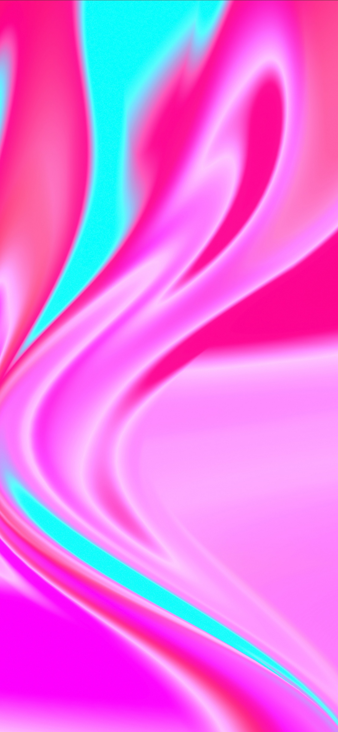 Illustration de Lumière Violette et Rose. Wallpaper in 1125x2436 Resolution