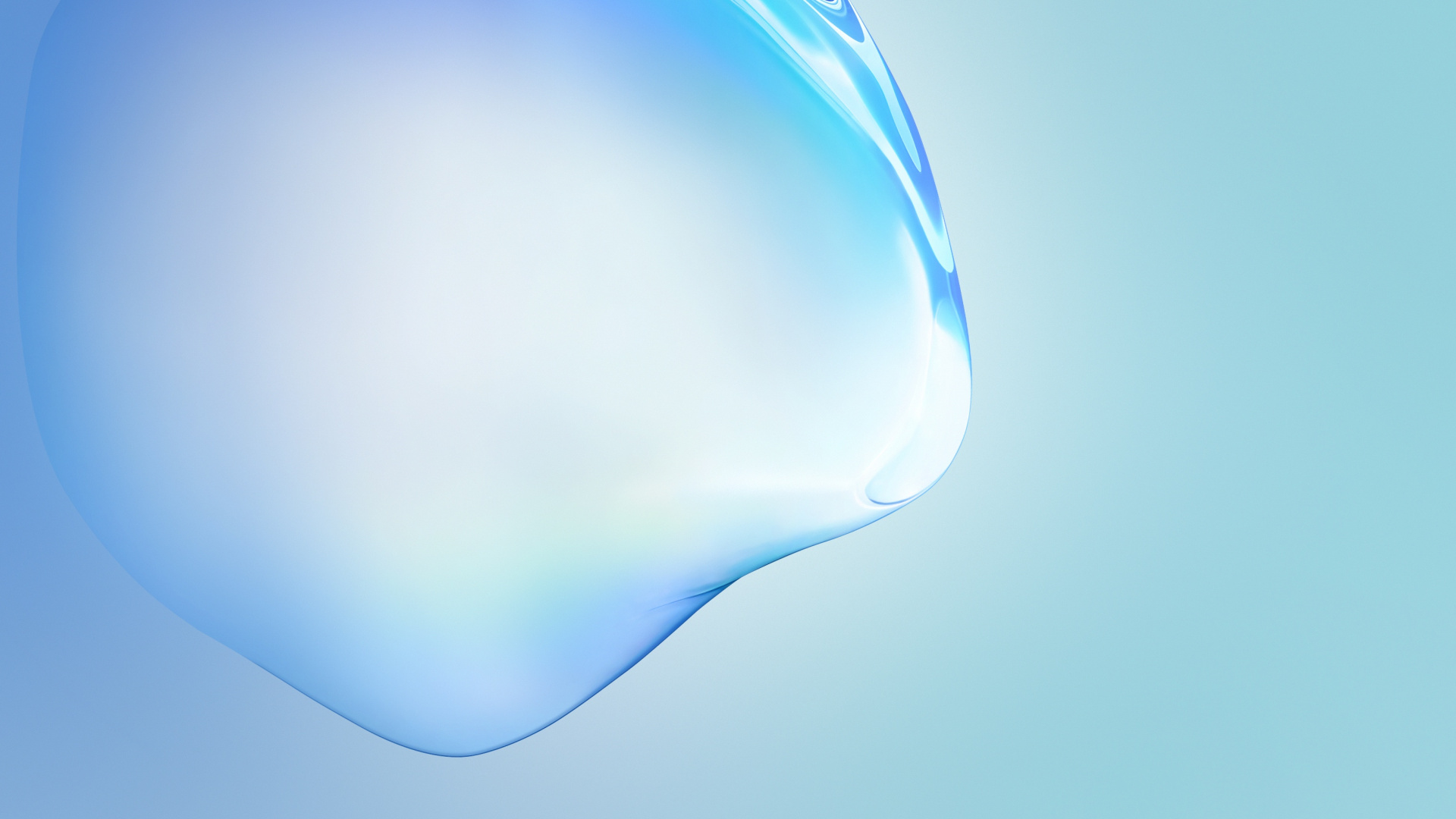 Nota 10 Stock, Smartphone, Android, Androide 10, Agua. Wallpaper in 1920x1080 Resolution