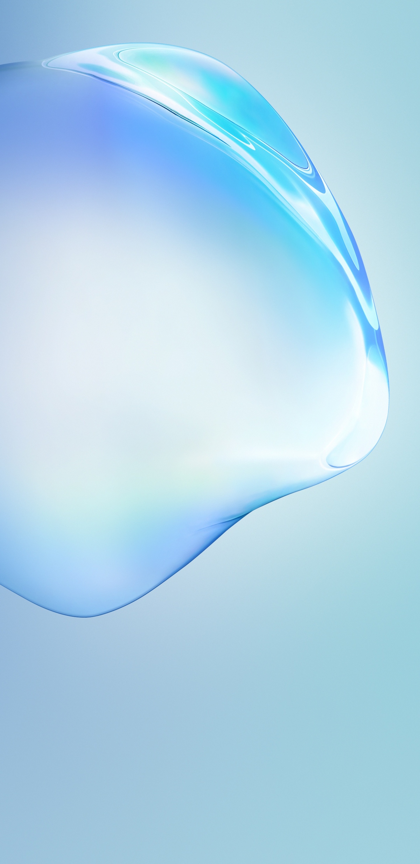 注意10股票, 智能手机, 安卓, Android 10, Azure 壁纸 1440x2960 允许