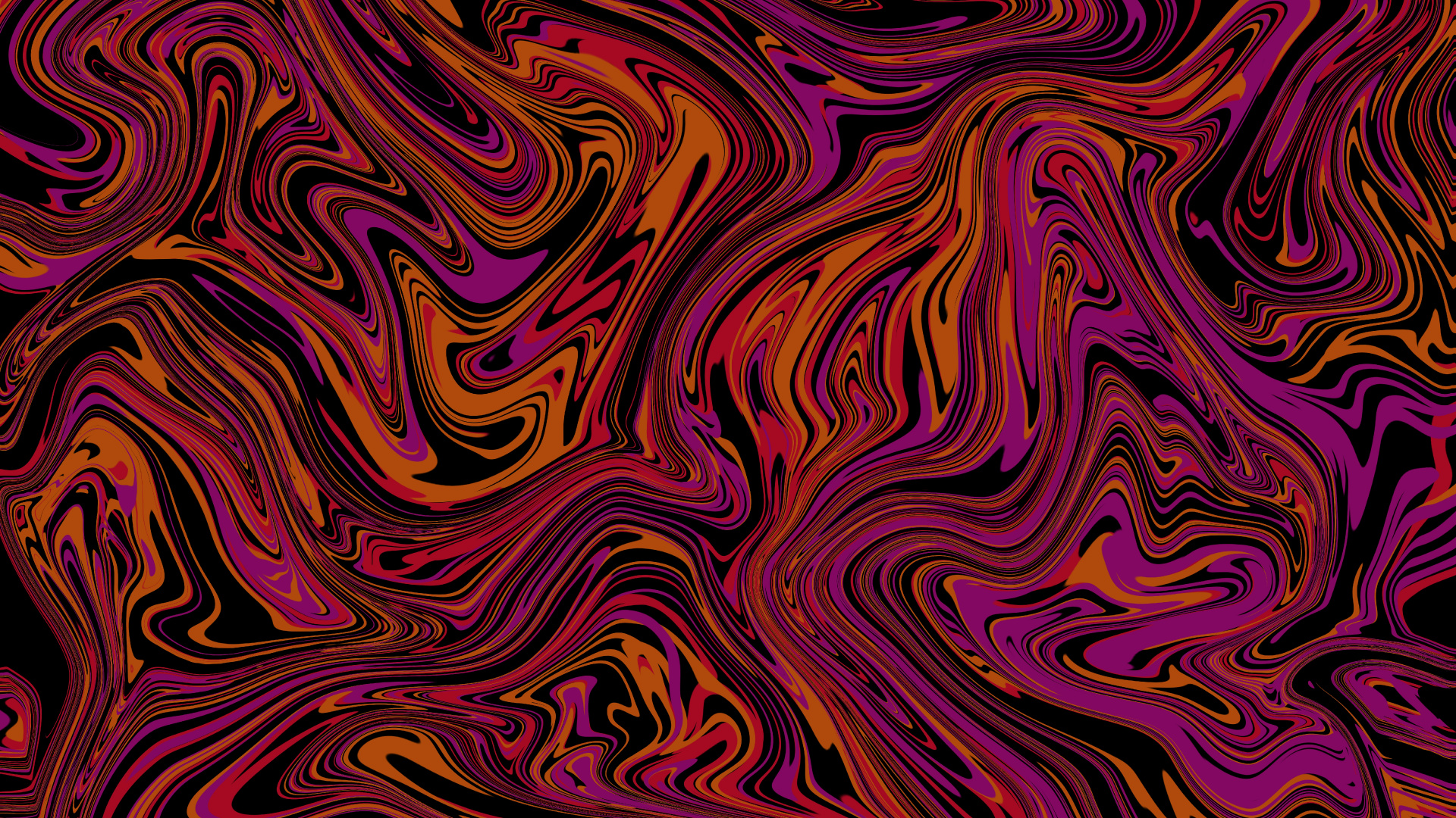 Pintura Abstracta Morada Negra y Amarilla. Wallpaper in 1920x1080 Resolution