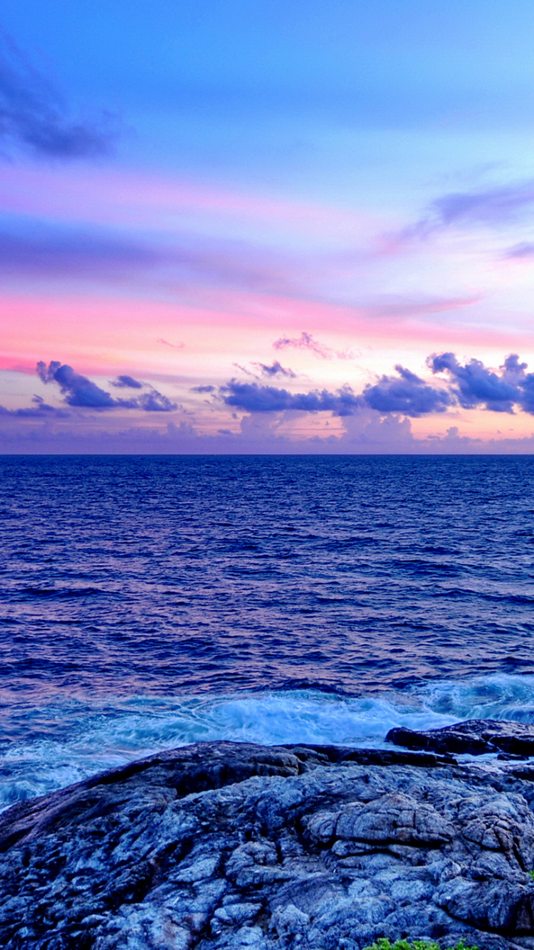 Phuket, Meer, Horizont, Gewässer, Natur. Wallpaper in 750x1334 Resolution