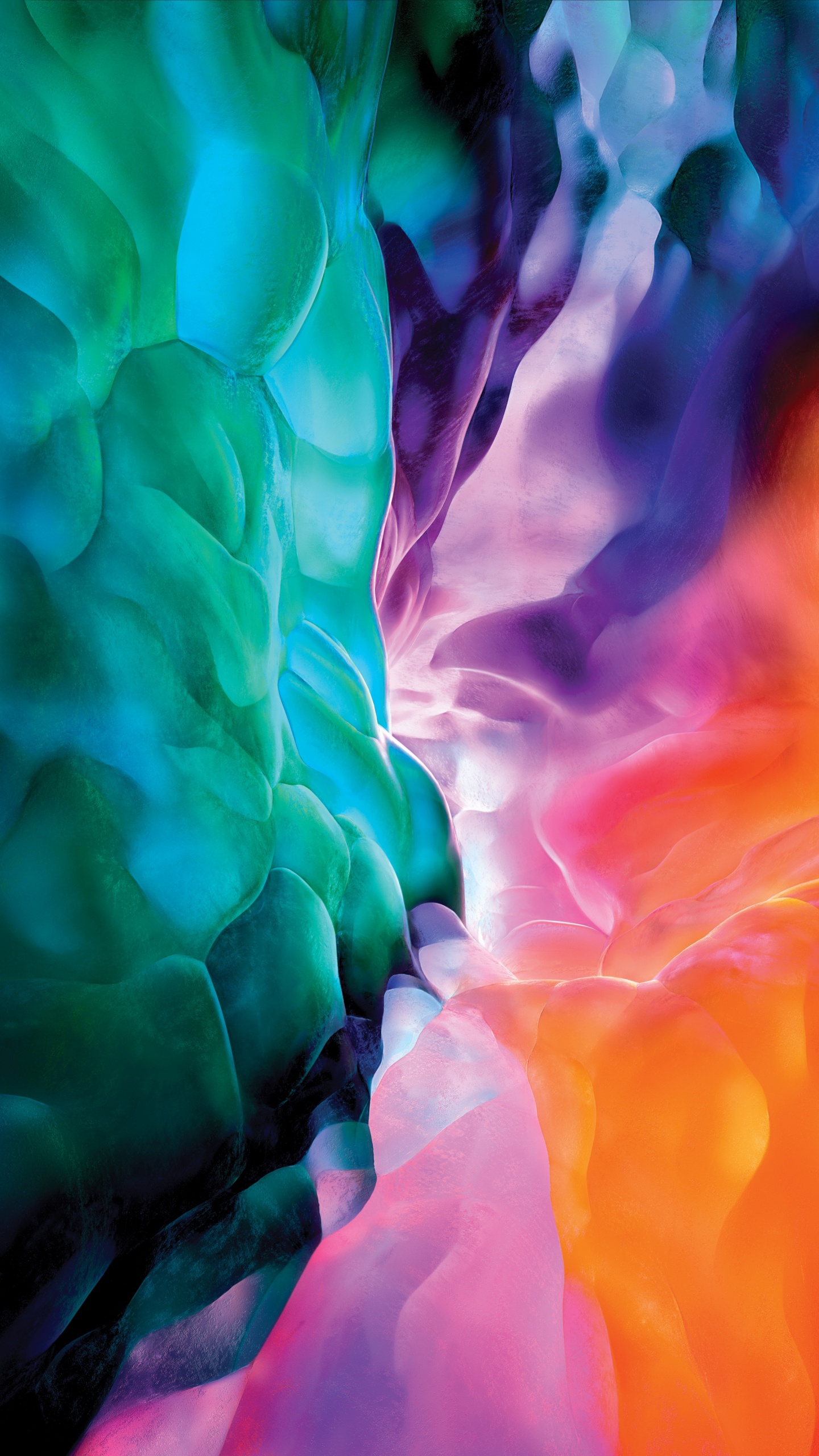 IPad, Ipad Pro, IPad Pro 2020, Apple, la Pureté de la Couleur. Wallpaper in 1440x2560 Resolution