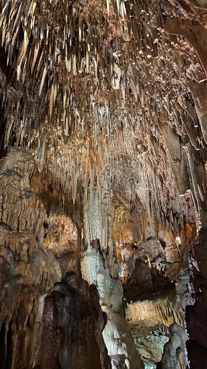Stalactite, Spéléothème, Grotte, Stalagmite, Géologie. Wallpaper in 720x1280 Resolution