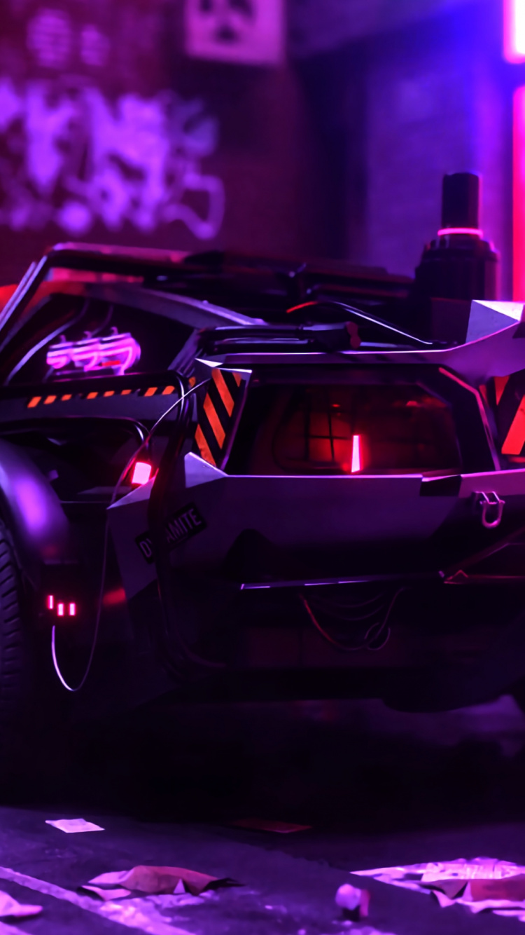 Cars, Automotive Lighting, Hood, Purple, Wheel. Wallpaper in 750x1334 Resolution