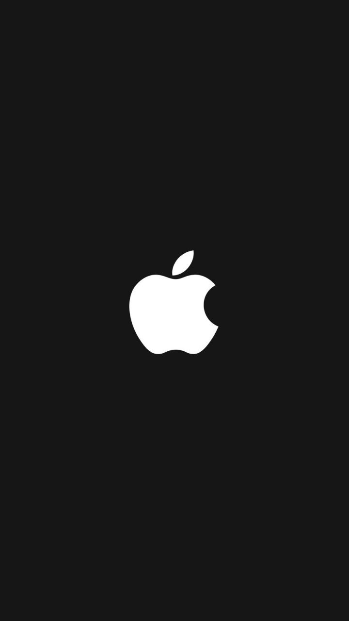 Apple, Logo, Design, Black, Darkness. Wallpaper in 720x1280 Resolution