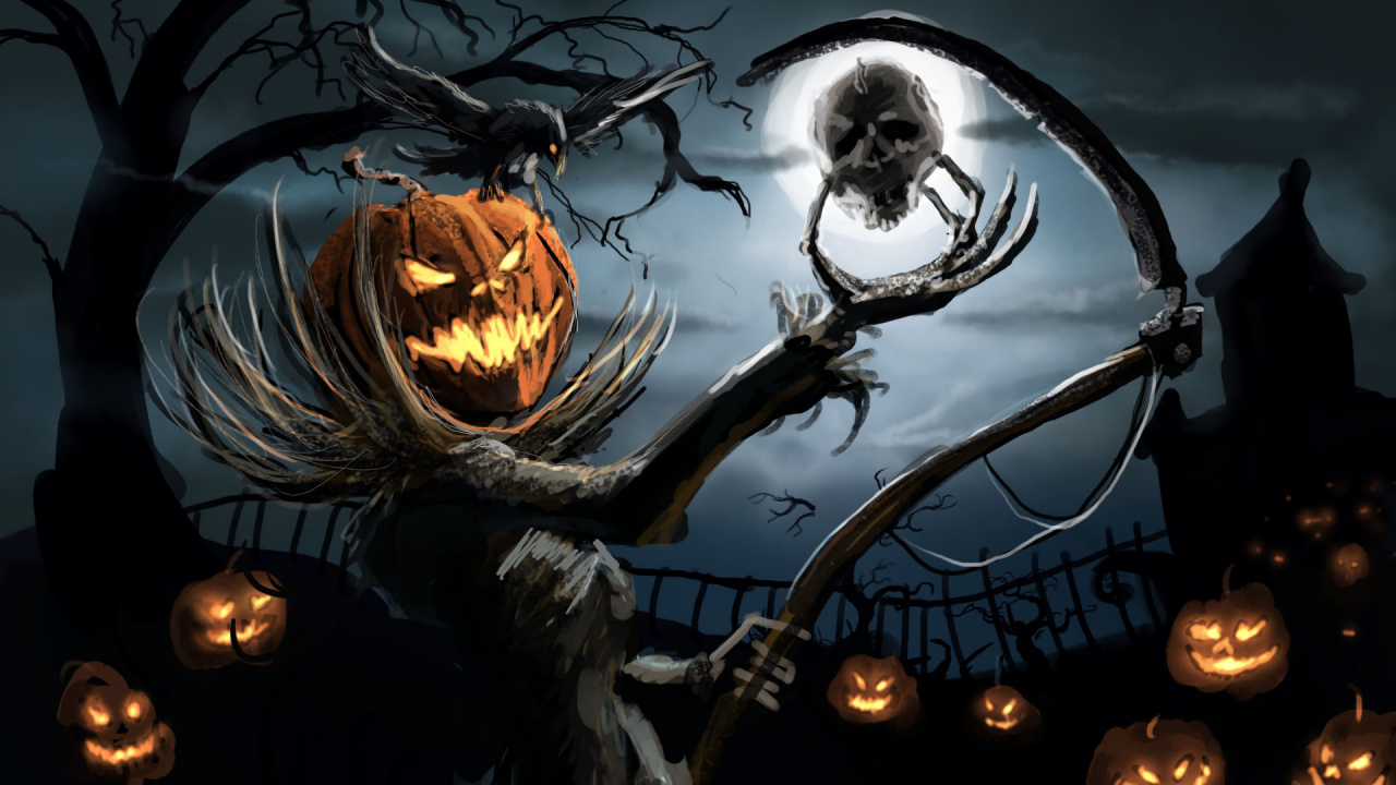 Darkness, pc Game, Jack o Lantern, Holiday, Halloween. Wallpaper in 1280x720 Resolution