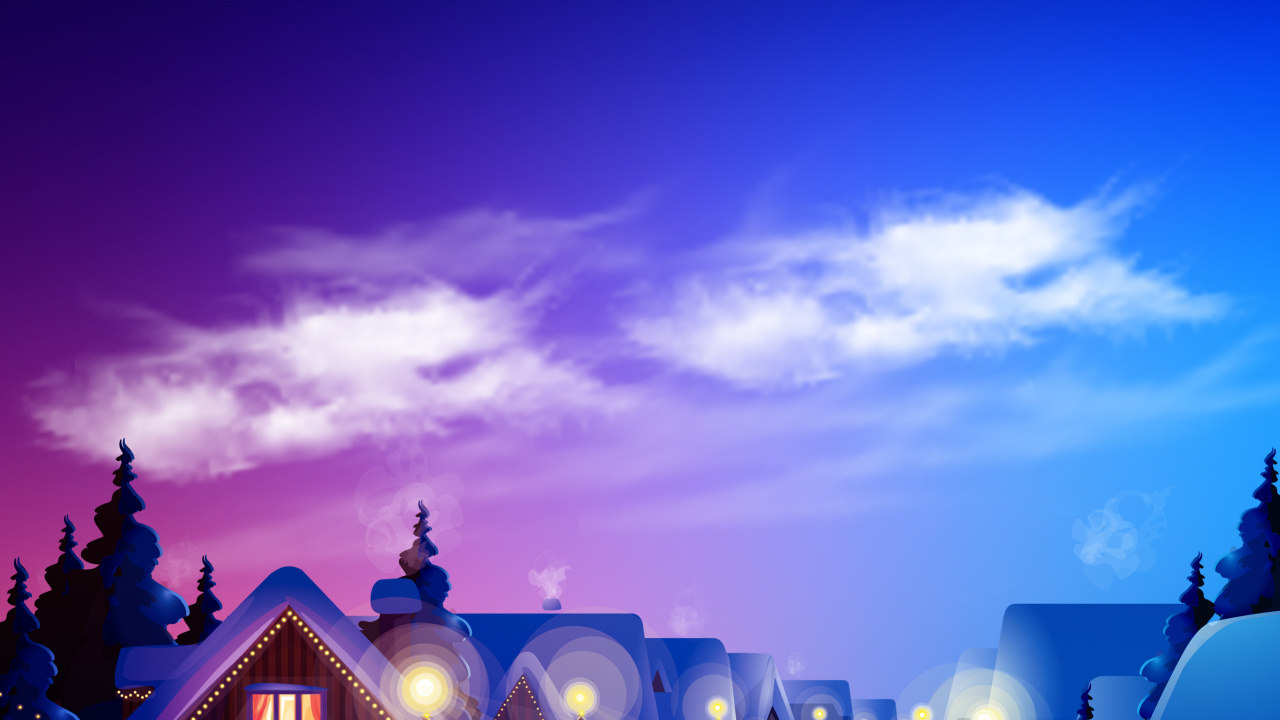 Android, Cloud, Atmosphäre, Gebäude, Blau. Wallpaper in 1280x720 Resolution