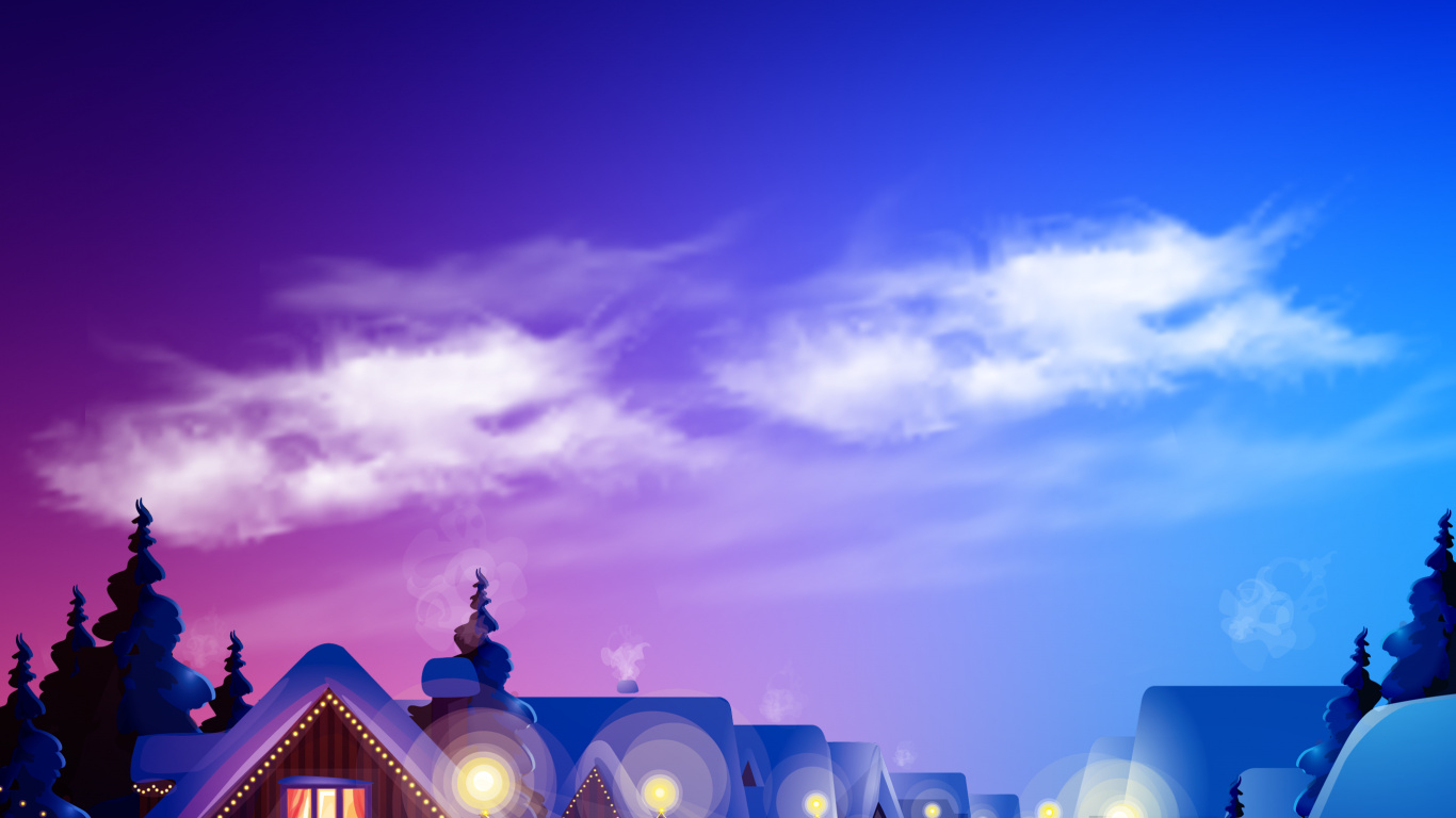 Android, Cloud, Atmosphäre, Gebäude, Blau. Wallpaper in 1366x768 Resolution