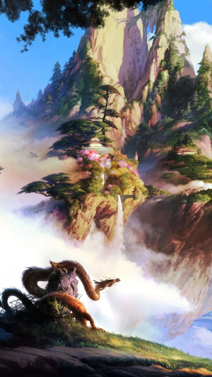 Person Sitting on Rock Formation Near Body of Water During Daytime. Wallpaper in 720x1280 Resolution