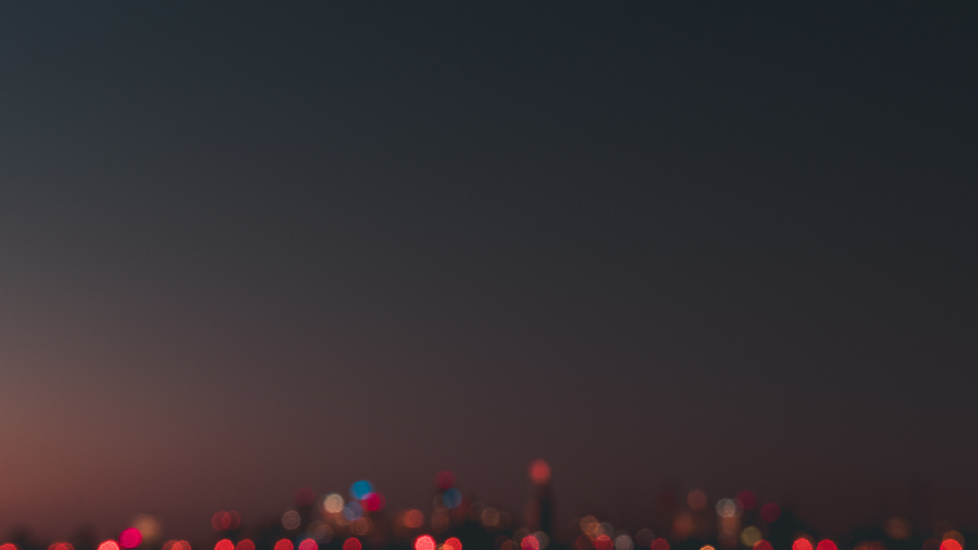 Lumières Bokeh Rouges et Blanches. Wallpaper in 1920x1080 Resolution