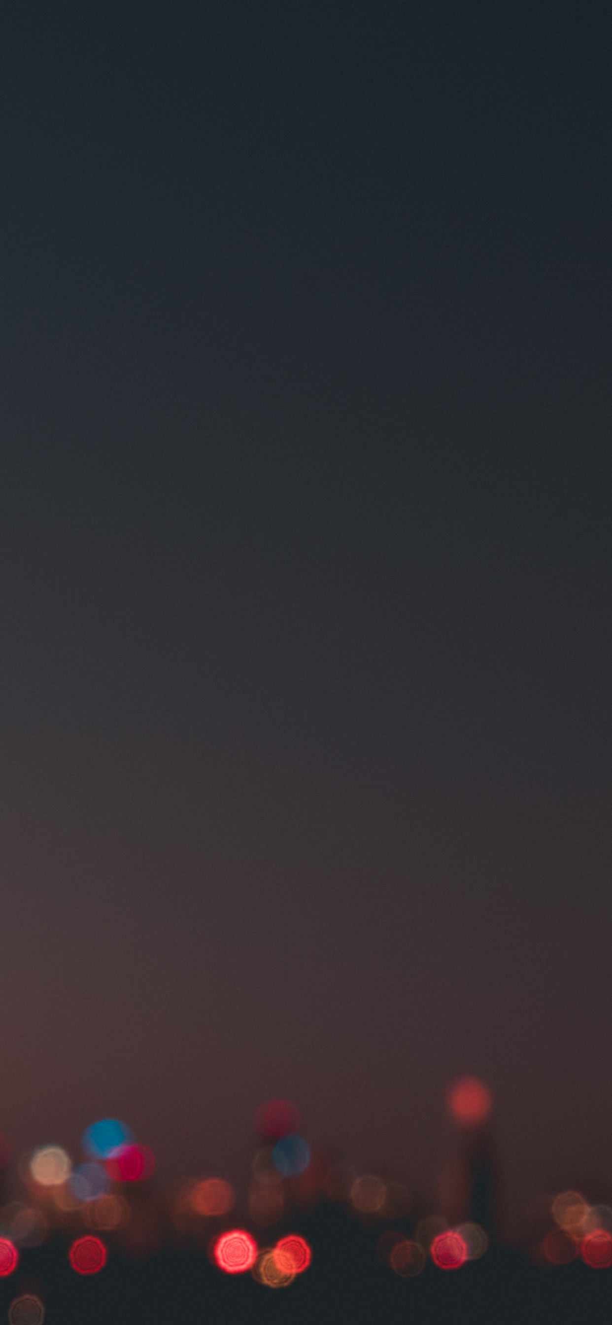 Rote Und Weiße Bokeh-Lichter. Wallpaper in 1242x2688 Resolution