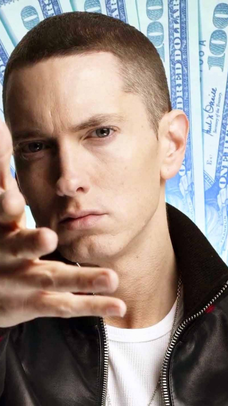 Eminem, Nicht Ängstlich, Geld, Bargeld, Musik-Produzent. Wallpaper in 750x1334 Resolution