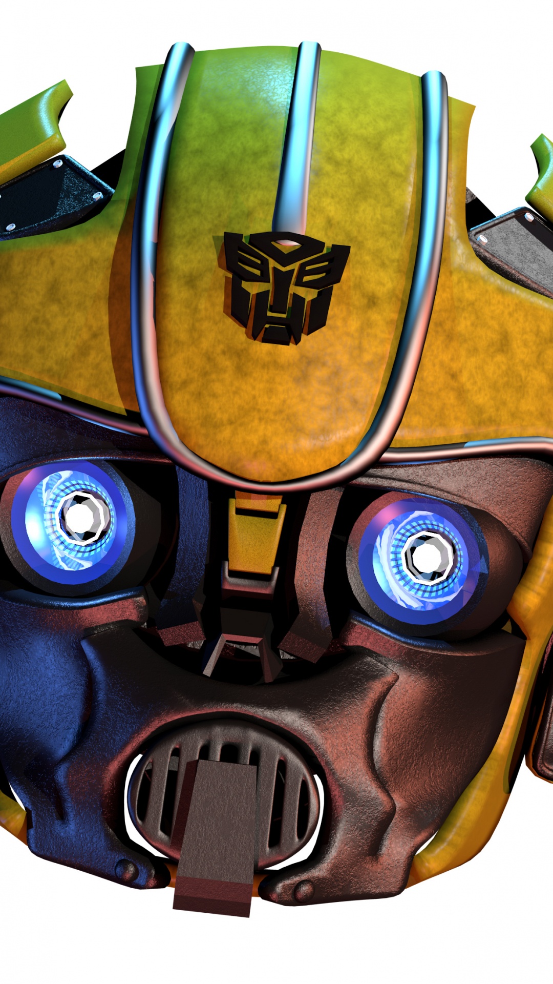 Robot, Bumblebee, Transformers, Sticker, Decal. Wallpaper in 1080x1920 Resolution