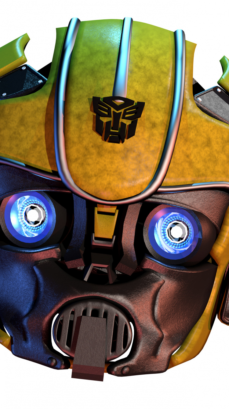 Robot, Bumblebee, Transformers, Sticker, Decal. Wallpaper in 750x1334 Resolution