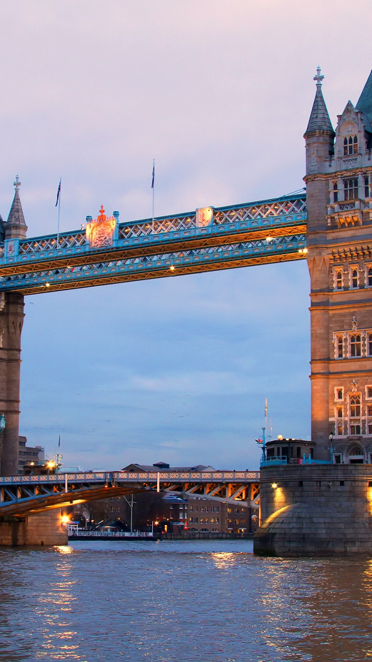 塔桥, 伦敦塔, 伦敦桥, 里程碑, 城市 壁纸 750x1334 允许