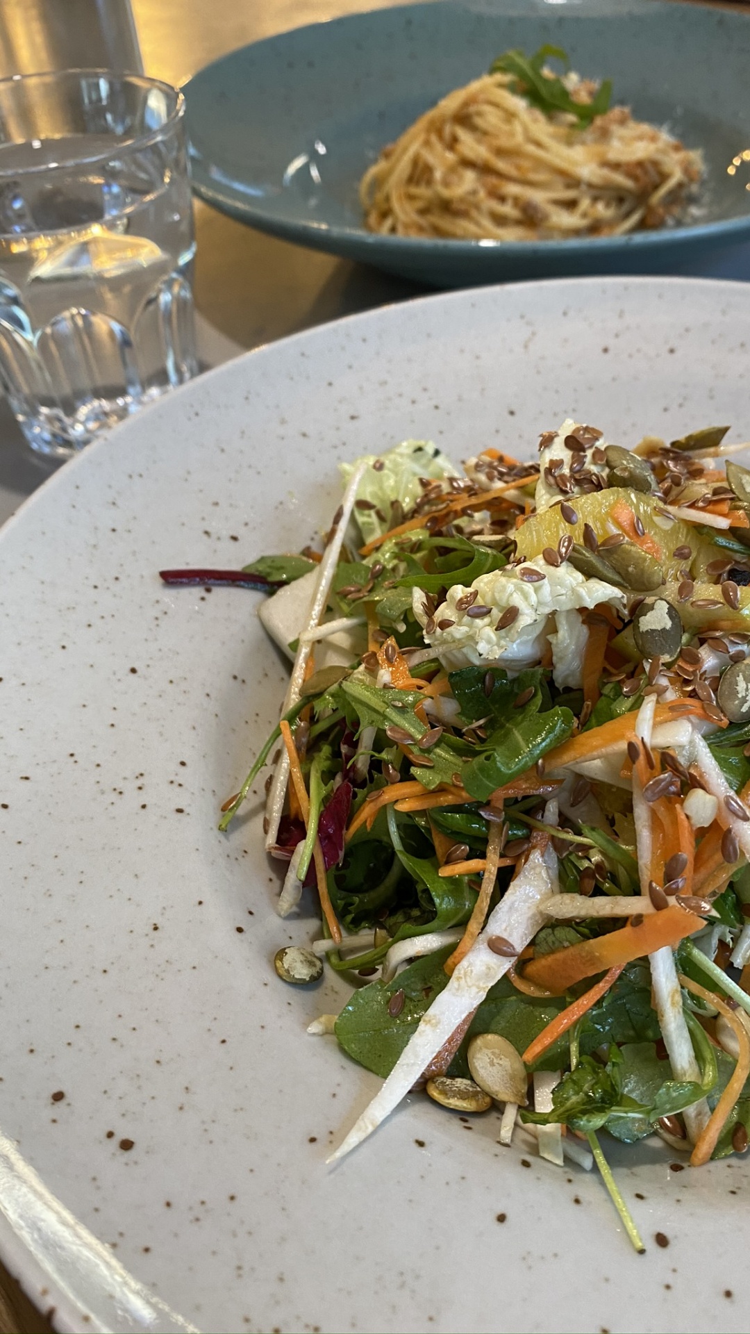 Pad Thai, Karedok, Thai Cuisine, Salad, Dishware. Wallpaper in 1080x1920 Resolution