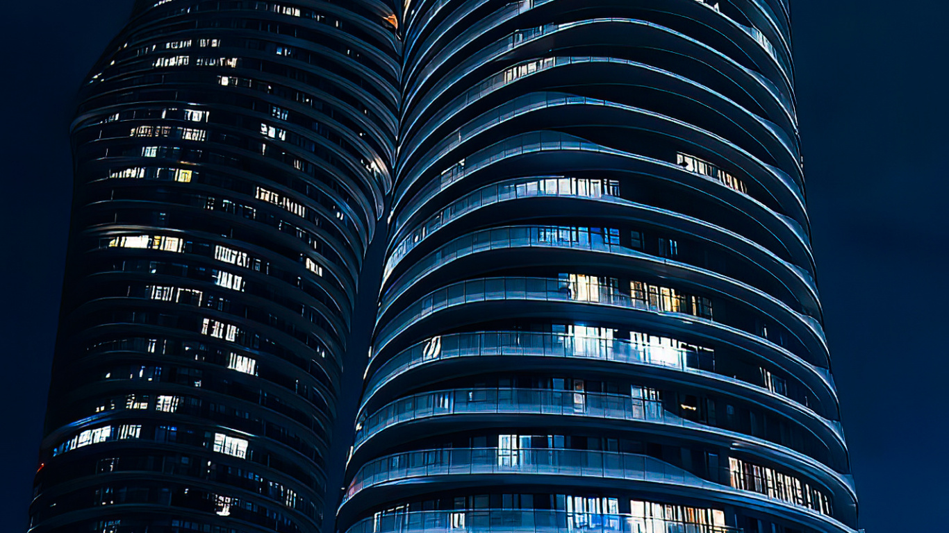 Gratte-ciel, Appartement, Architecture, Immeuble de Grande Hauteur, Siège de L'entreprise. Wallpaper in 1366x768 Resolution