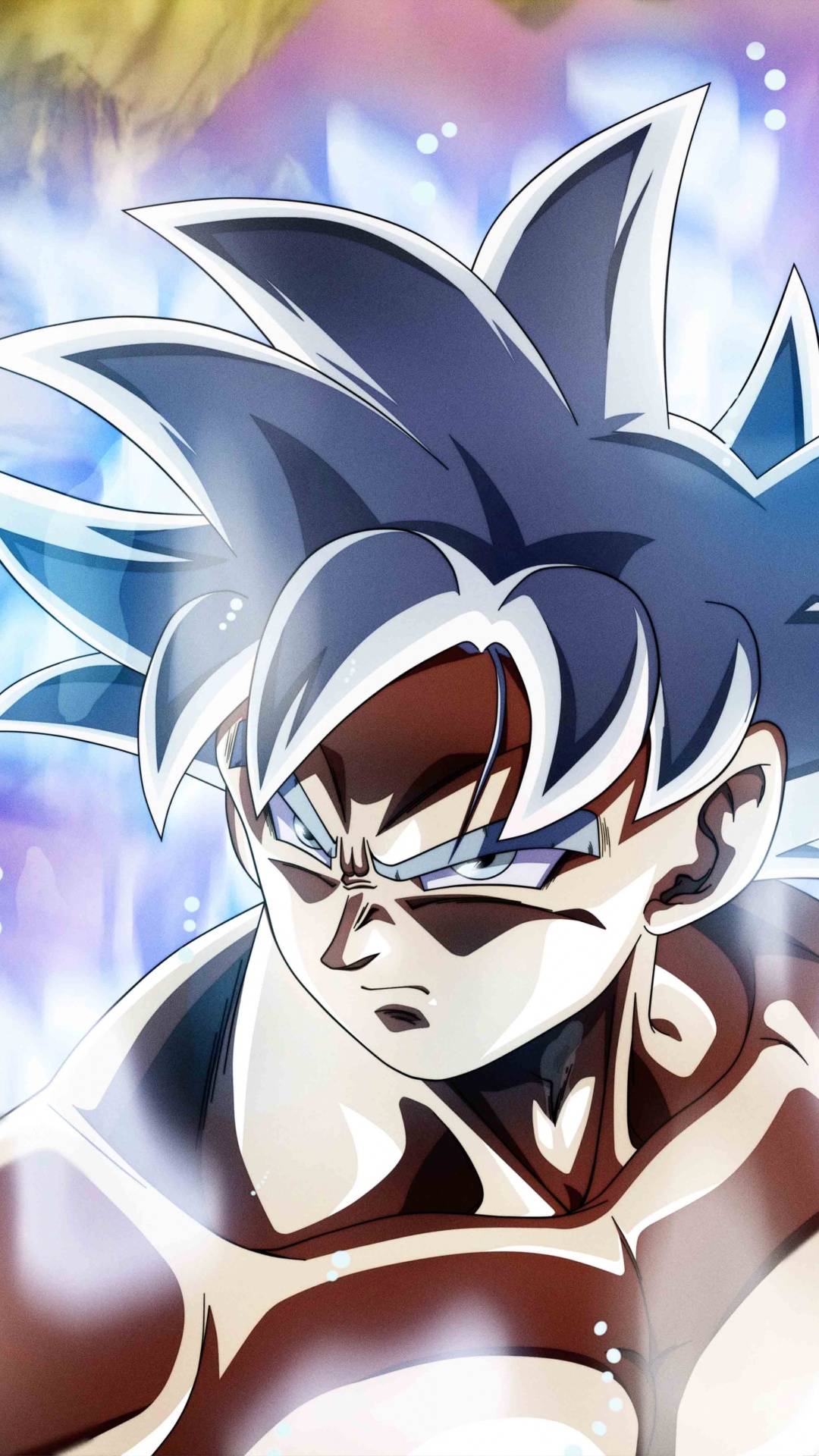 Ilustración de Dragón Blanco y Morado. Wallpaper in 1080x1920 Resolution