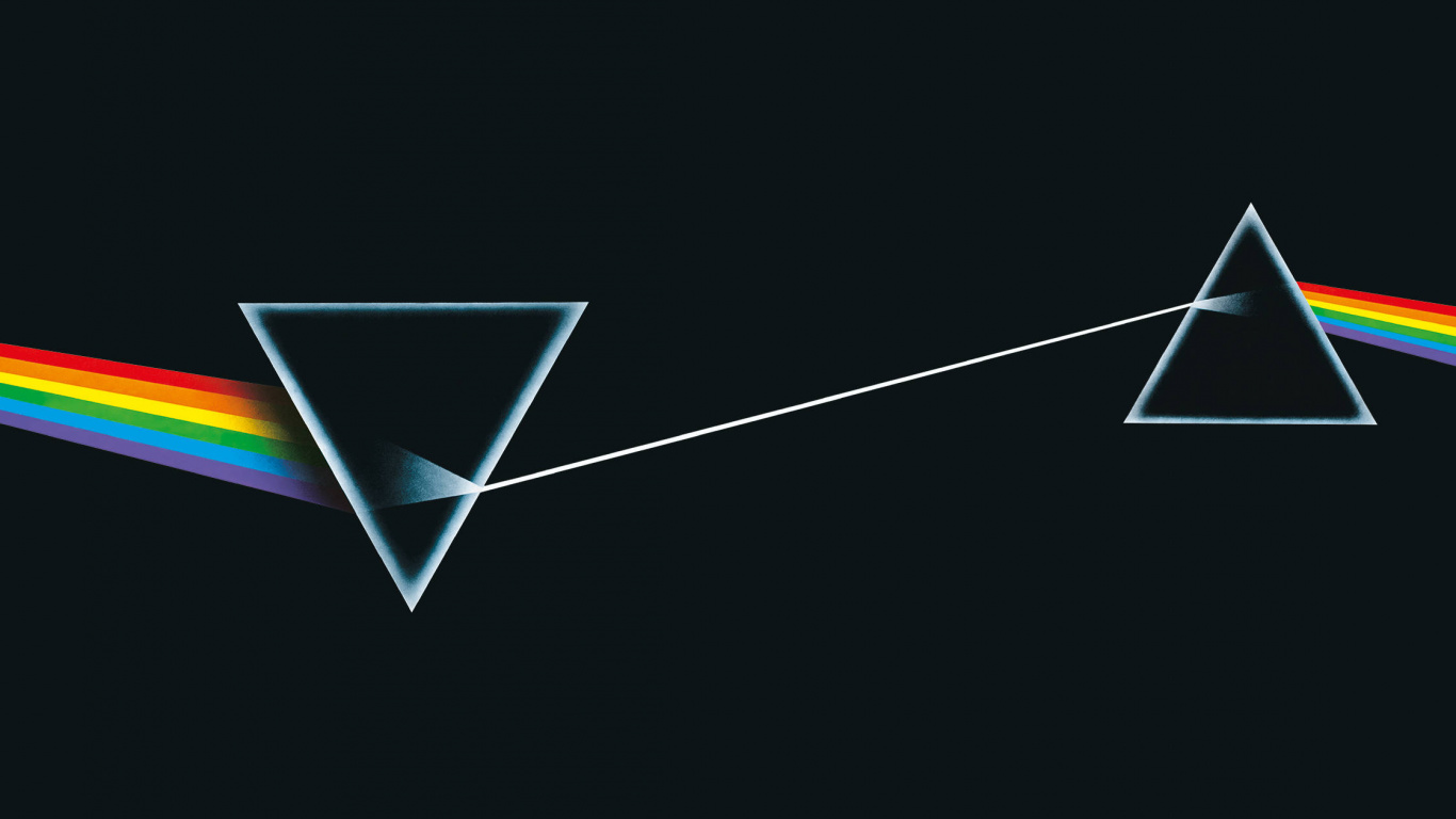 The Dark Side of The Moon, Pink Floyd, Gatefold, lp Record, Album. Wallpaper in 1366x768 Resolution