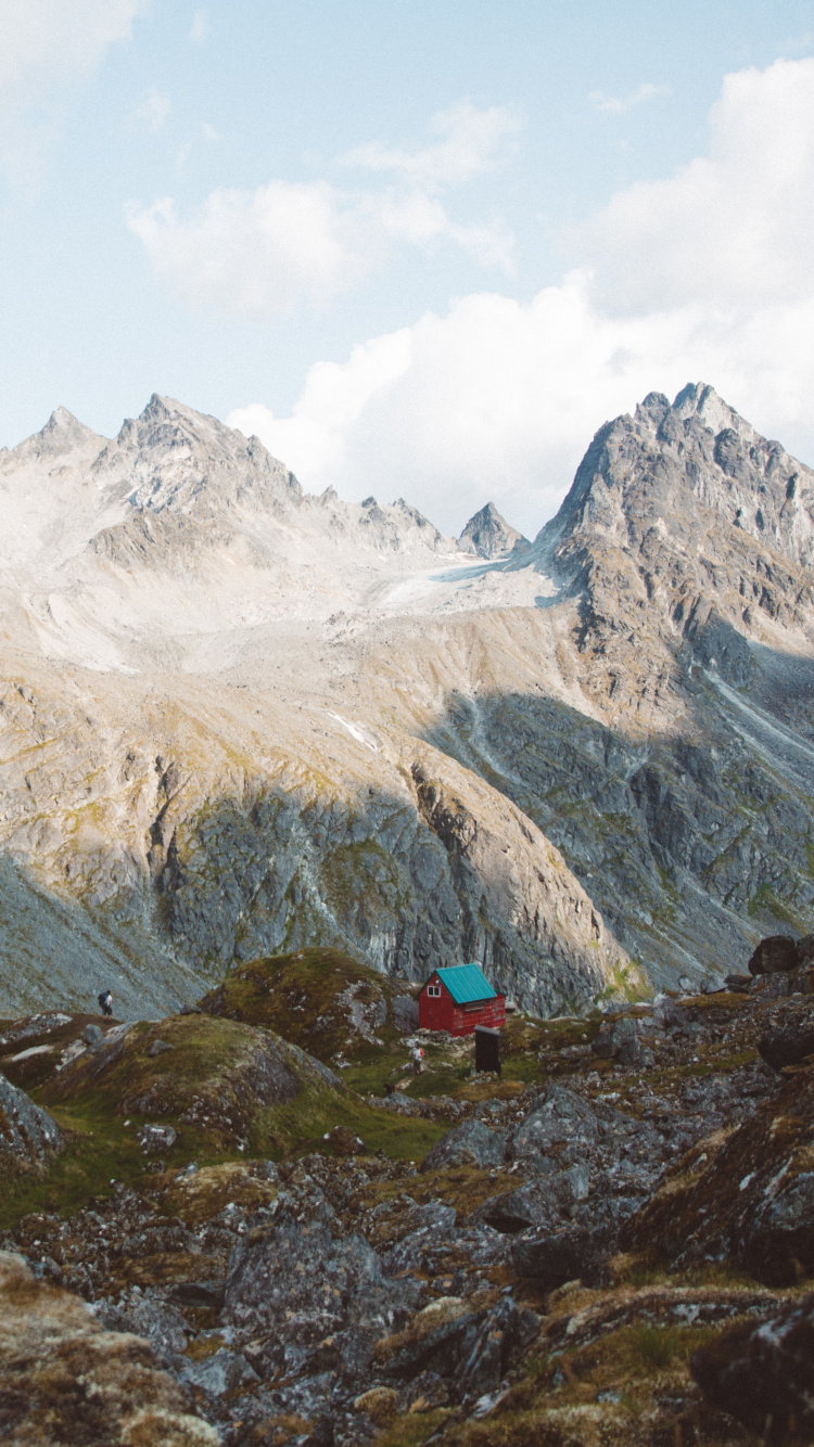 Montaña, Ridge, Las Formaciones Montañosas, Highland, Alpes. Wallpaper in 750x1334 Resolution