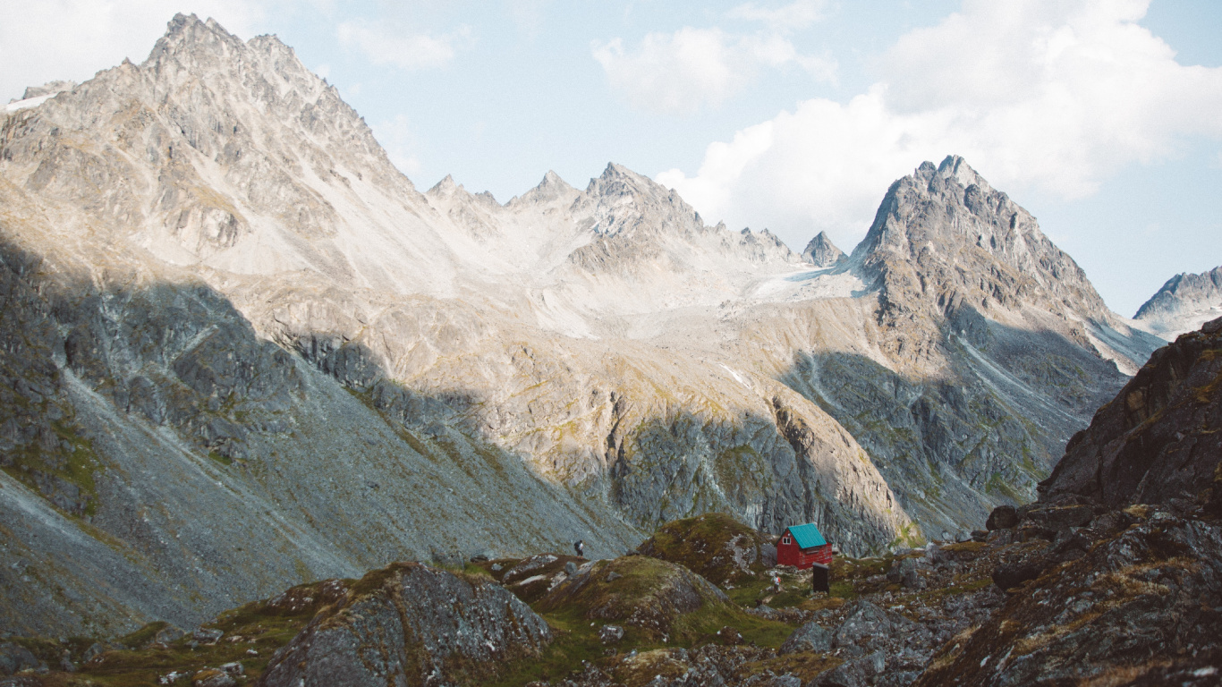 Mountain, Ridge, Mountain Range, Mountainous Landforms, Highland. Wallpaper in 1366x768 Resolution