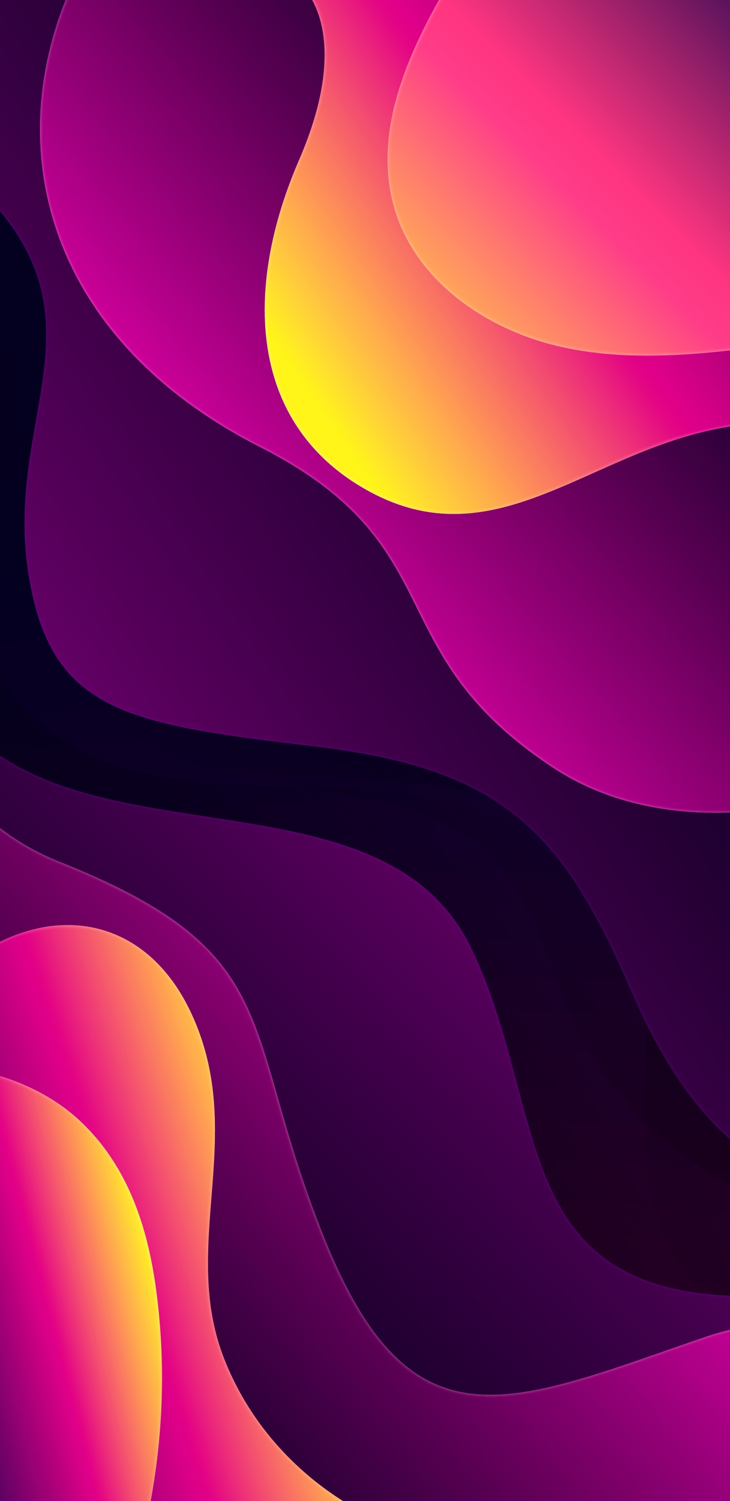 Morado, Naturaleza, Azure, Naranja, Arte. Wallpaper in 1440x2960 Resolution