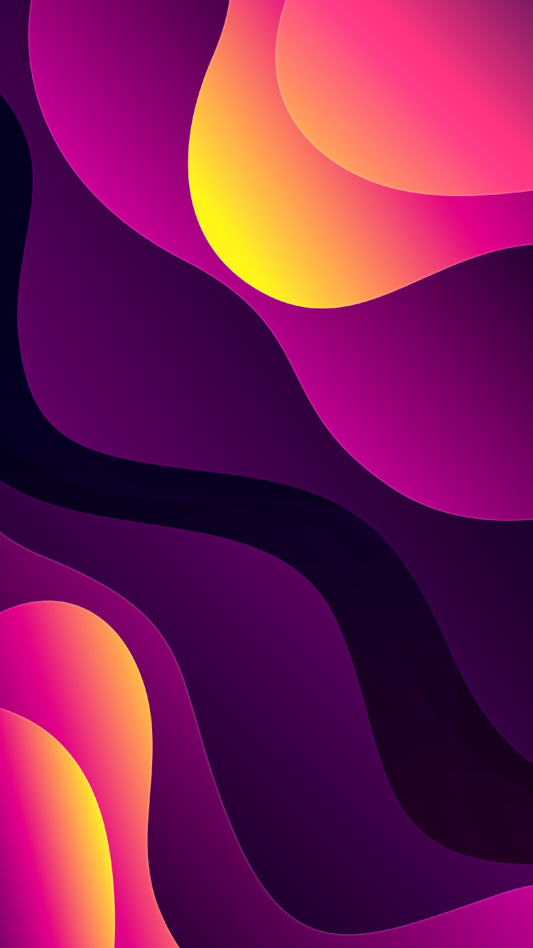 Morado, Naturaleza, Azure, Naranja, Arte. Wallpaper in 750x1334 Resolution