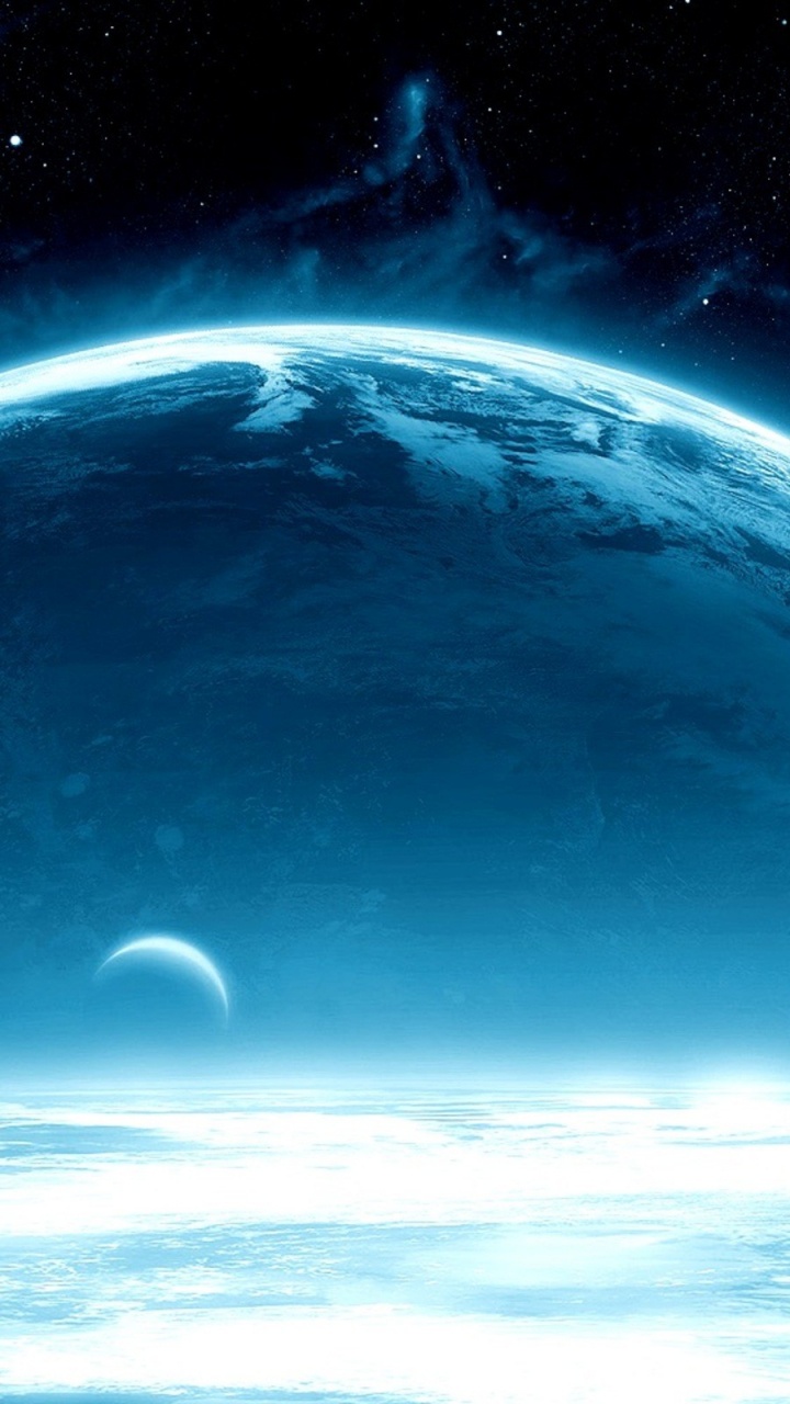 Blue Sky With Stars During Night Time. Wallpaper in 720x1280 Resolution