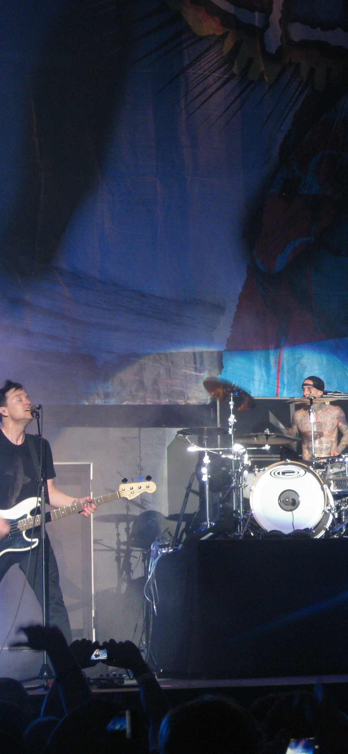 Blink-182, Punk Rock, Pop Punk, Blink, Musical Ensemble. Wallpaper in 1125x2436 Resolution