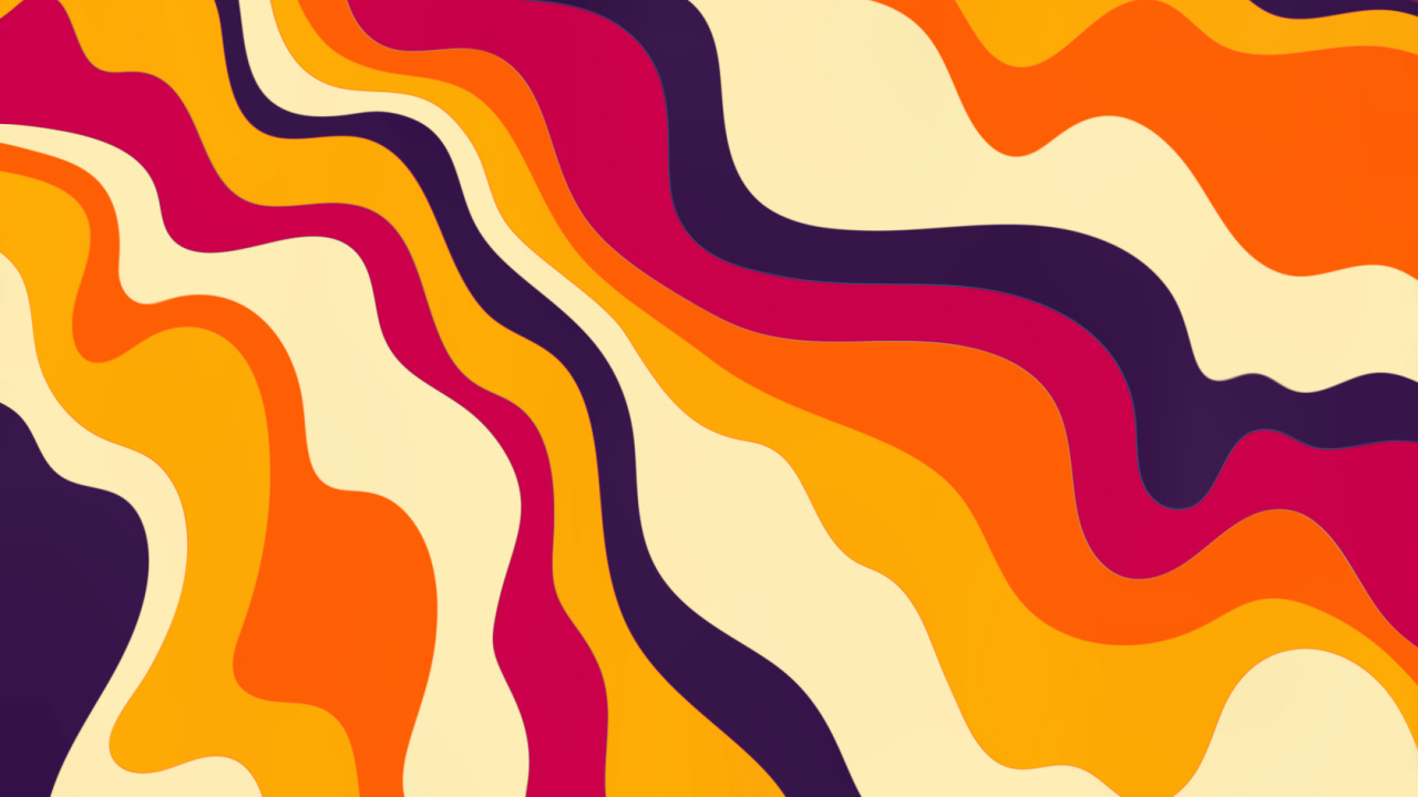 Muster, Design, Orange, Textil, Kunst. Wallpaper in 1280x720 Resolution