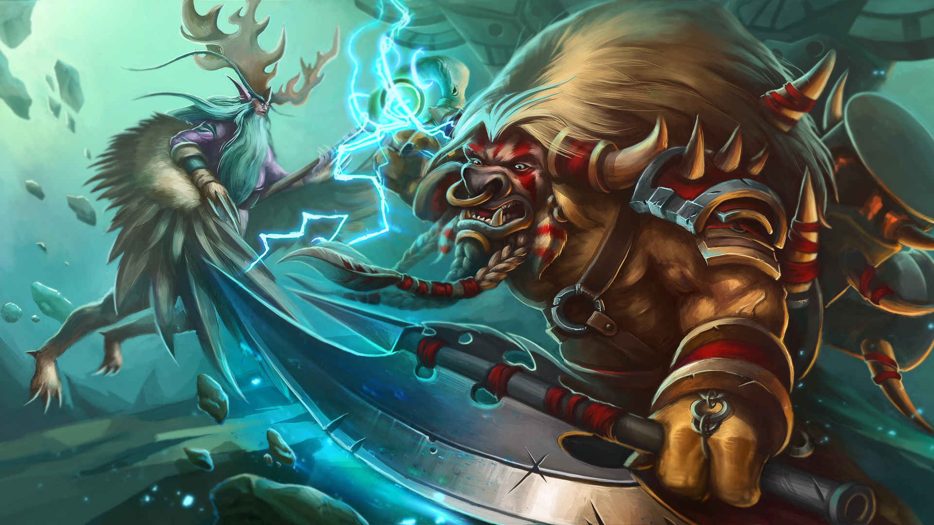 Grafik-design, Action-Abenteuer-Spiel, Malfurion Sturmwut, Mythologie, Fiktiver Charakter. Wallpaper in 1920x1080 Resolution