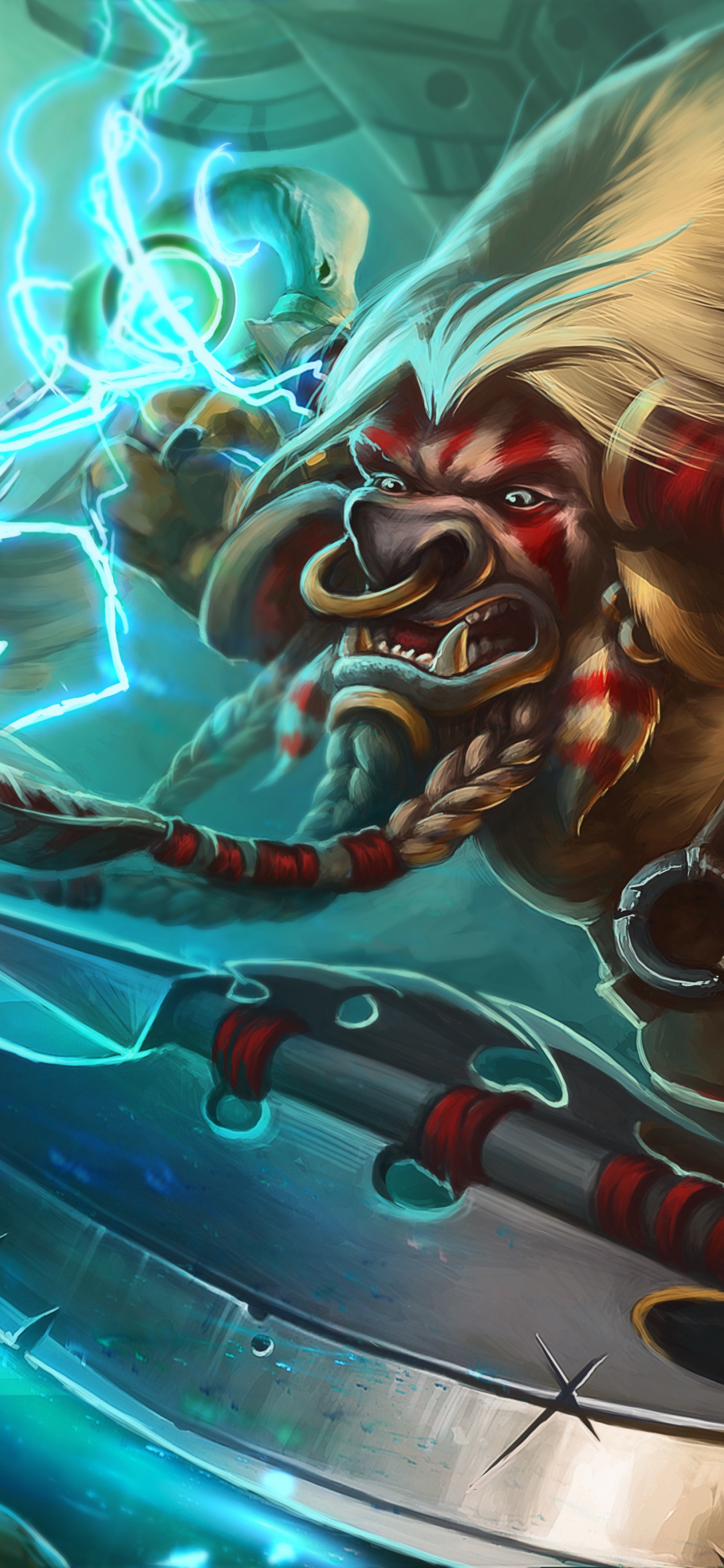 Graphic Design, Action Adventure Game, Malfurion Stormrage, Mythology, Fictional Character. Wallpaper in 1125x2436 Resolution