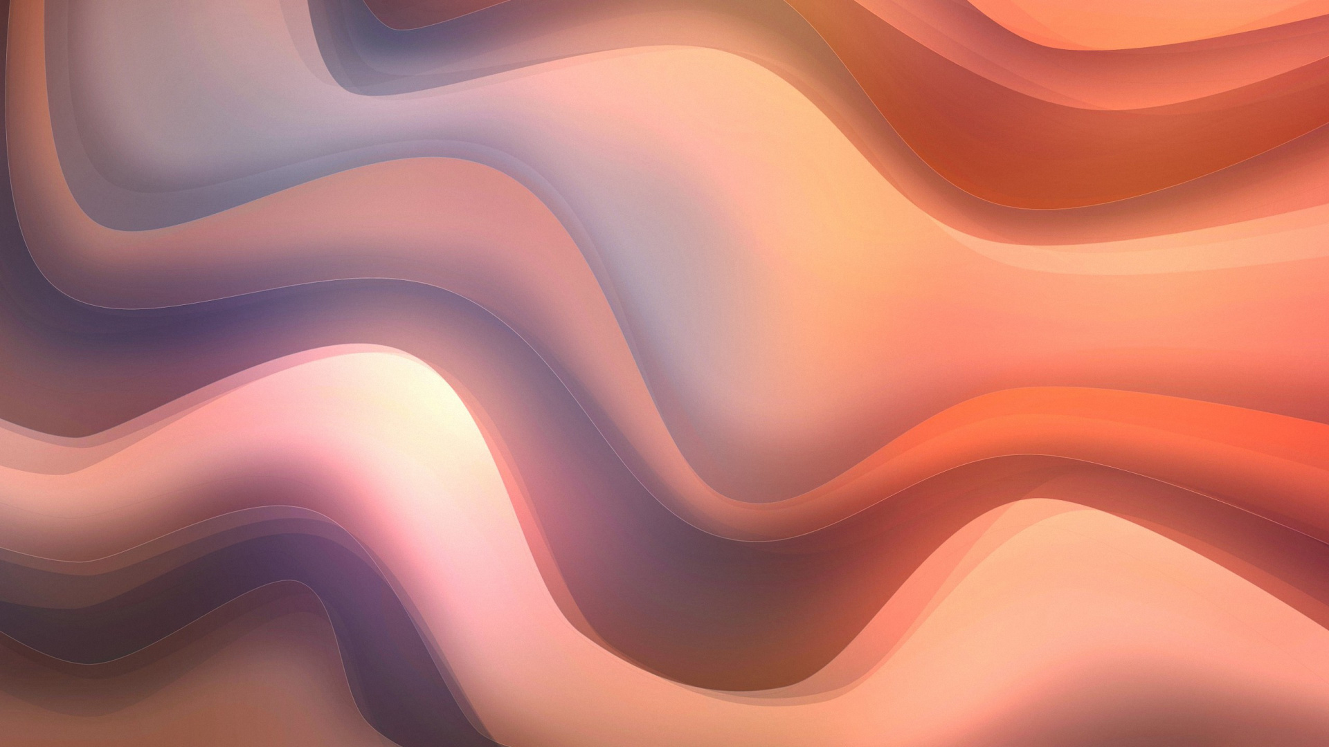 Orange and White Abstract Painting. Wallpaper in 1920x1080 Resolution