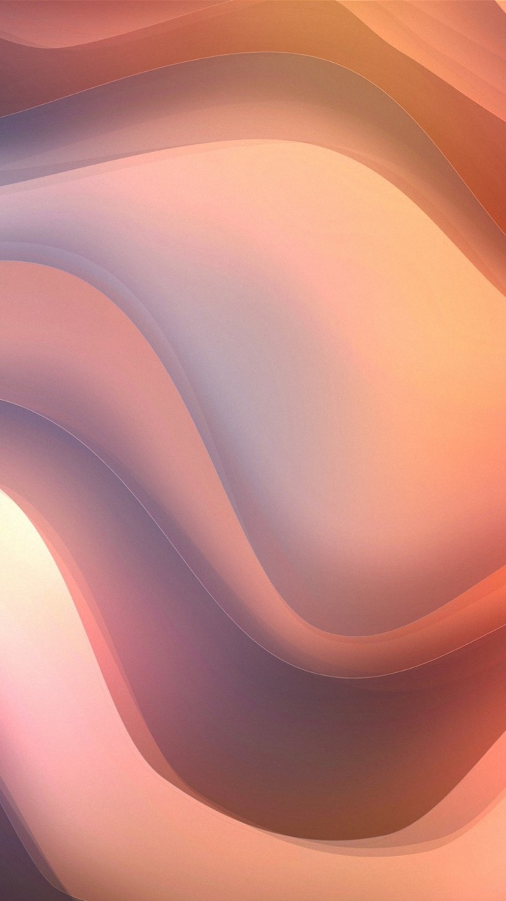 Pintura Abstracta Naranja y Blanca. Wallpaper in 720x1280 Resolution