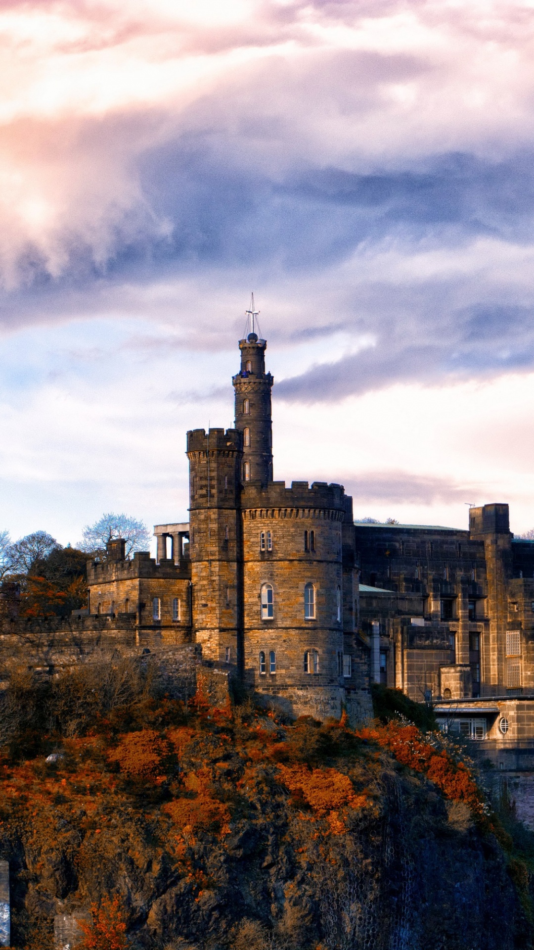 Brown Concrete Building Under Cloudy Sky During Daytime. Wallpaper in 1080x1920 Resolution