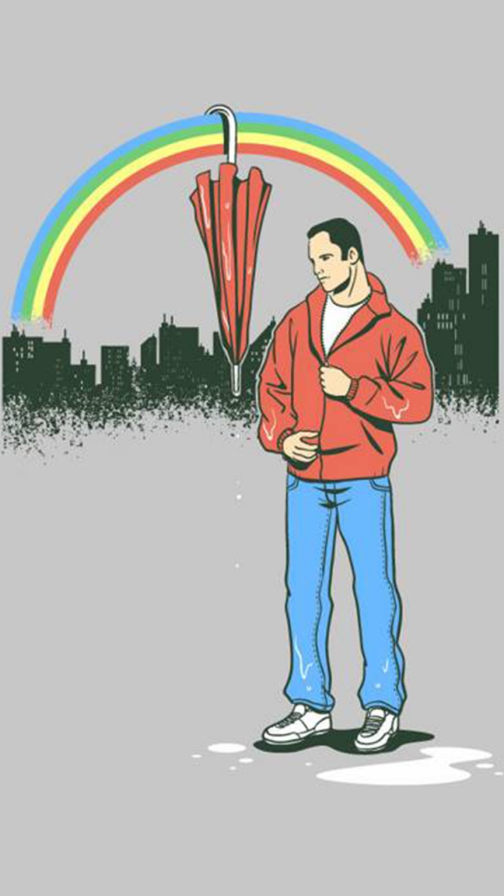 Cartoon, Illustration, Stehend, Farbigkeit, Kunst. Wallpaper in 720x1280 Resolution