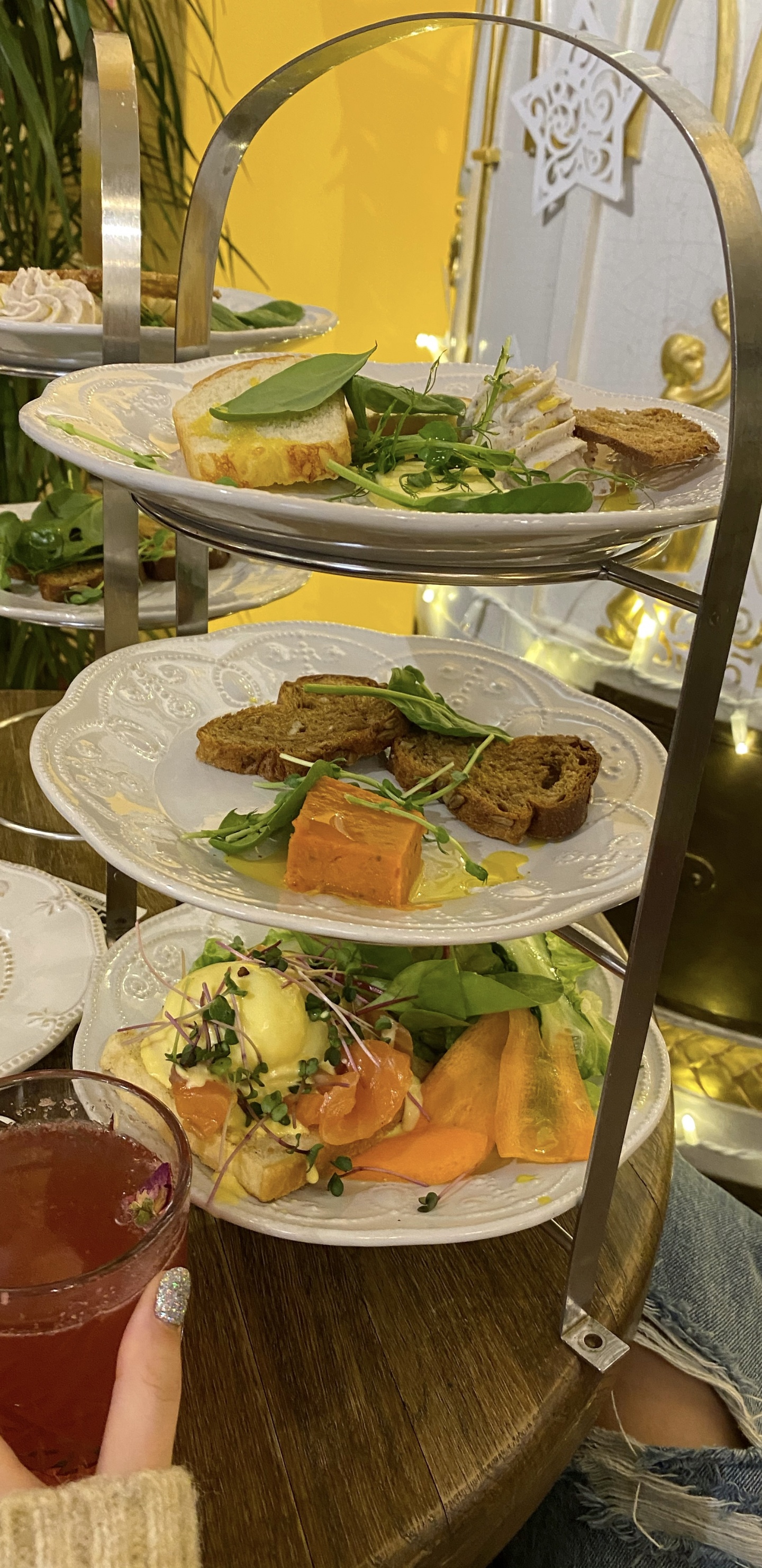 Meal, Breakfast, Brunch, Dish, Tableware. Wallpaper in 1440x2960 Resolution