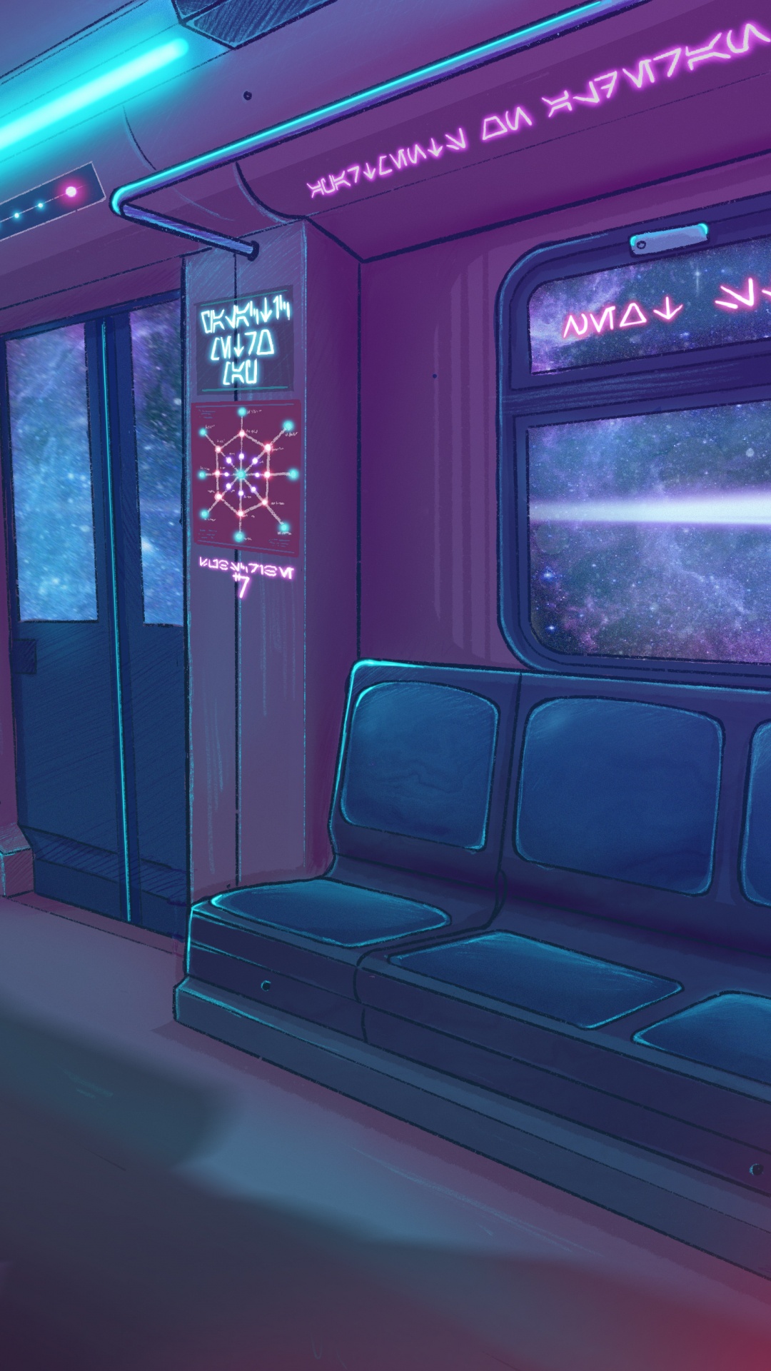 Les Jeux Vidéo, Néon, Métro, Magenta, Bâtiment. Wallpaper in 1080x1920 Resolution