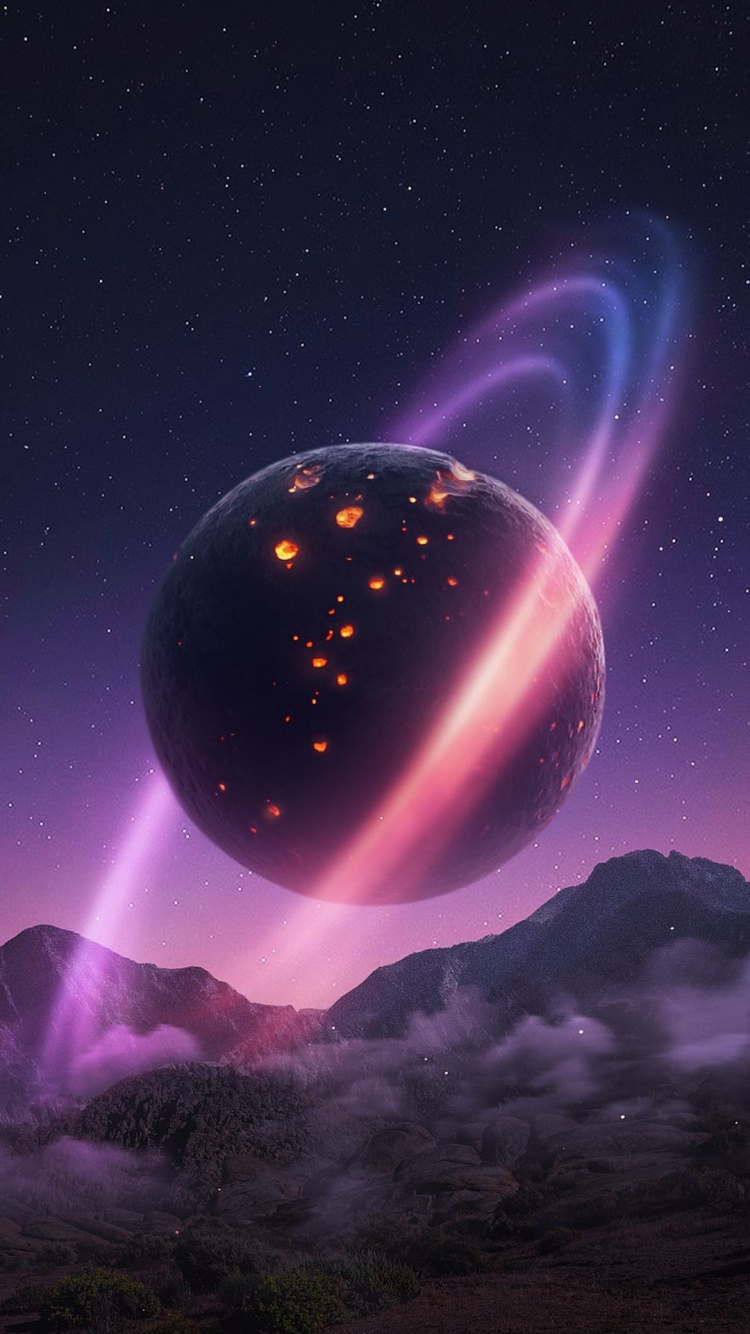 气氛, 这个星球, 光, 性质, 自然景观 壁纸 750x1334 允许