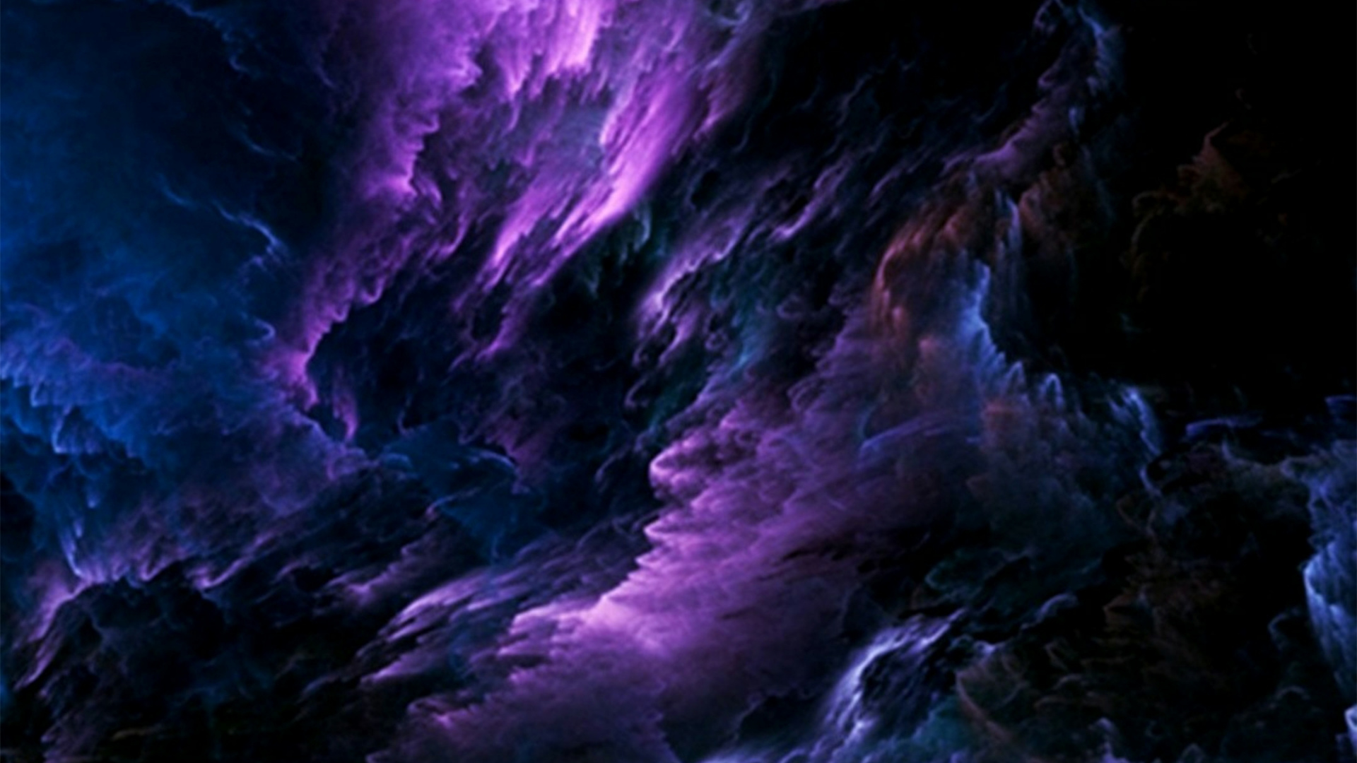 Peinture Abstraite Violette et Bleue. Wallpaper in 1920x1080 Resolution