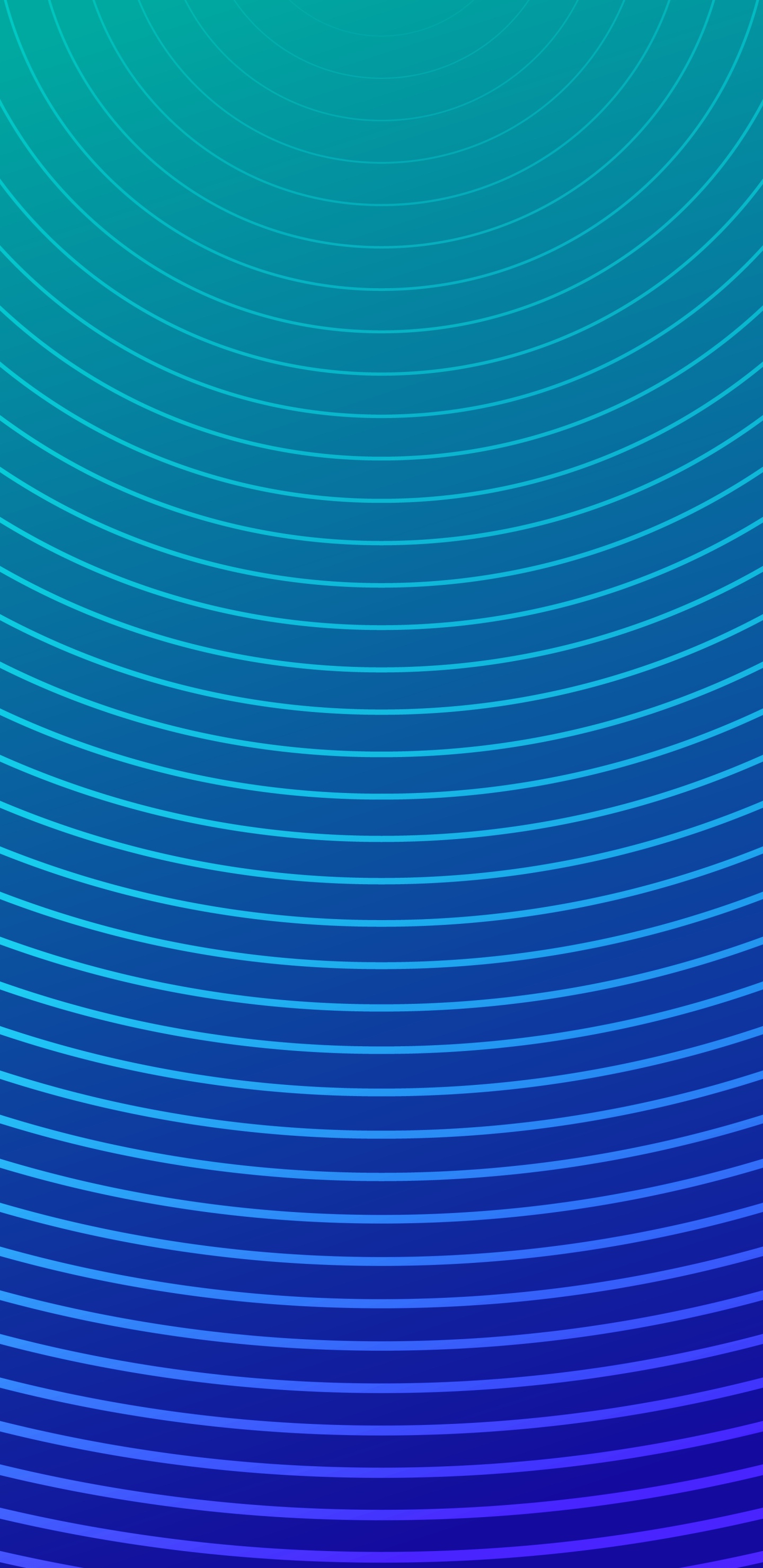 Azure, Aqua, Parallels, Symétrie, Cercle. Wallpaper in 1440x2960 Resolution