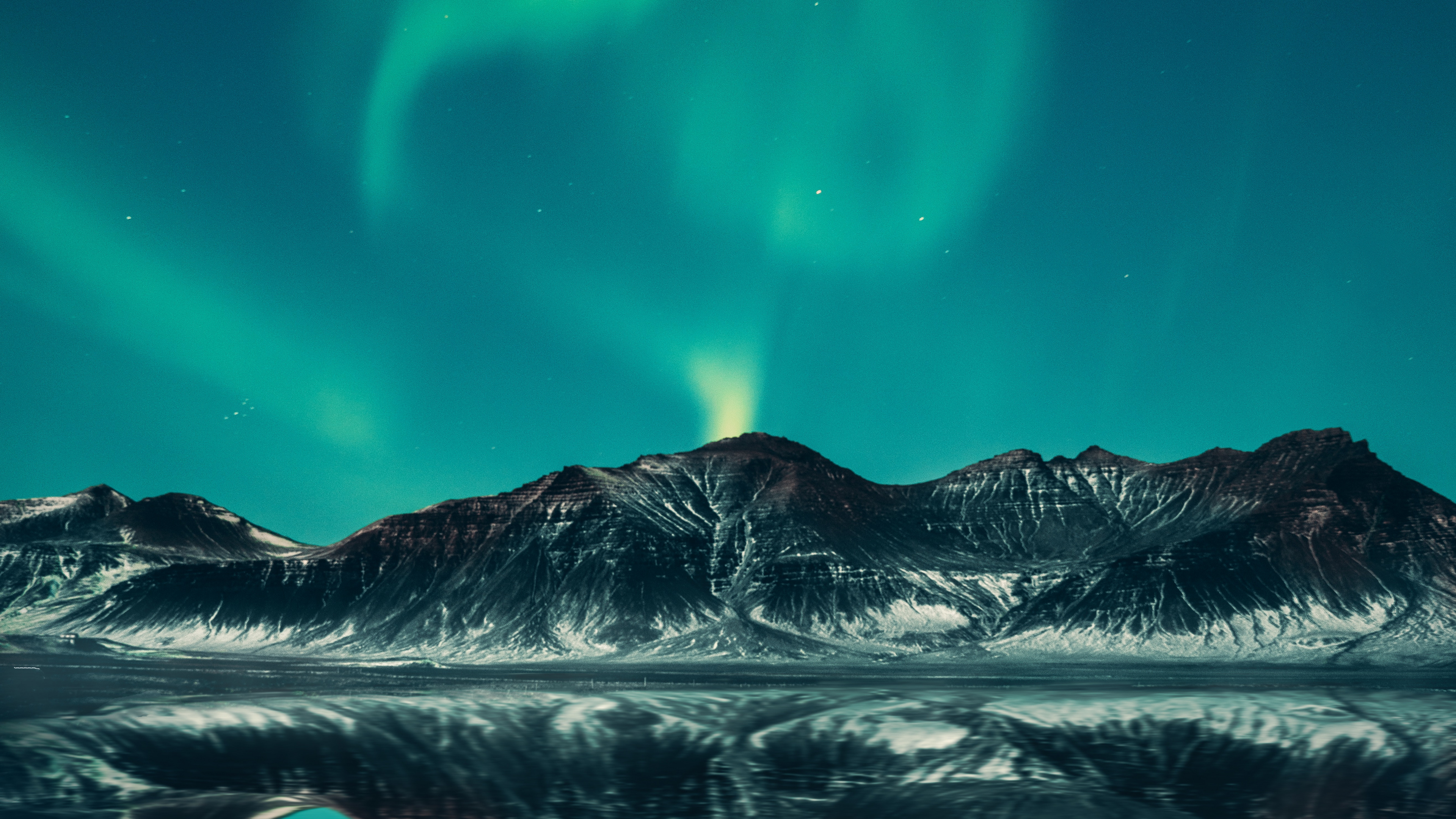 Northern Lights Poster, Aurora, Earth, Poster, Northern Lights Viewing. Wallpaper in 3840x2160 Resolution