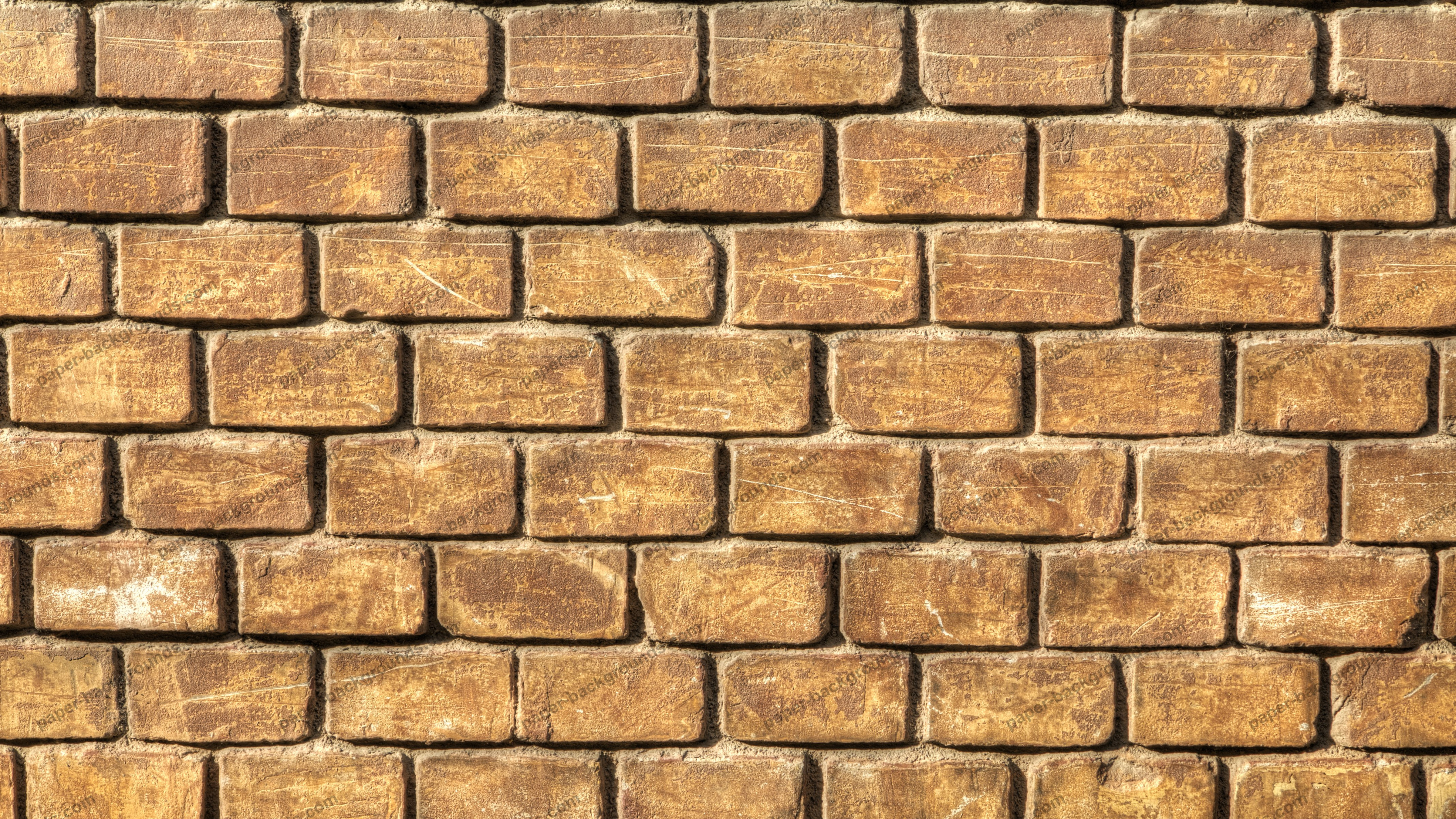 Brown and Black Brick Wall. Wallpaper in 3840x2160 Resolution