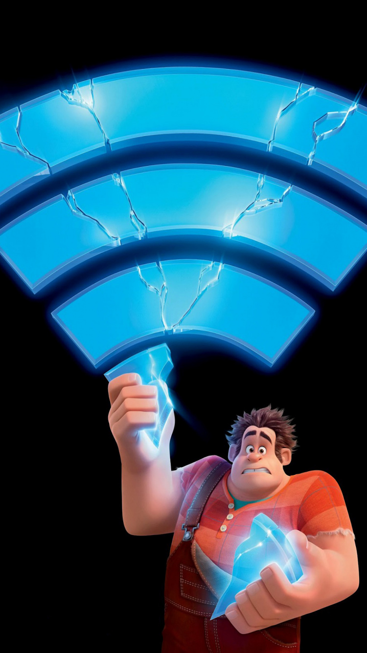 Ralph Breaks The Internet, John C Reilly, Vanellope Von Schweetz, Ralph, Cinderella. Wallpaper in 750x1334 Resolution
