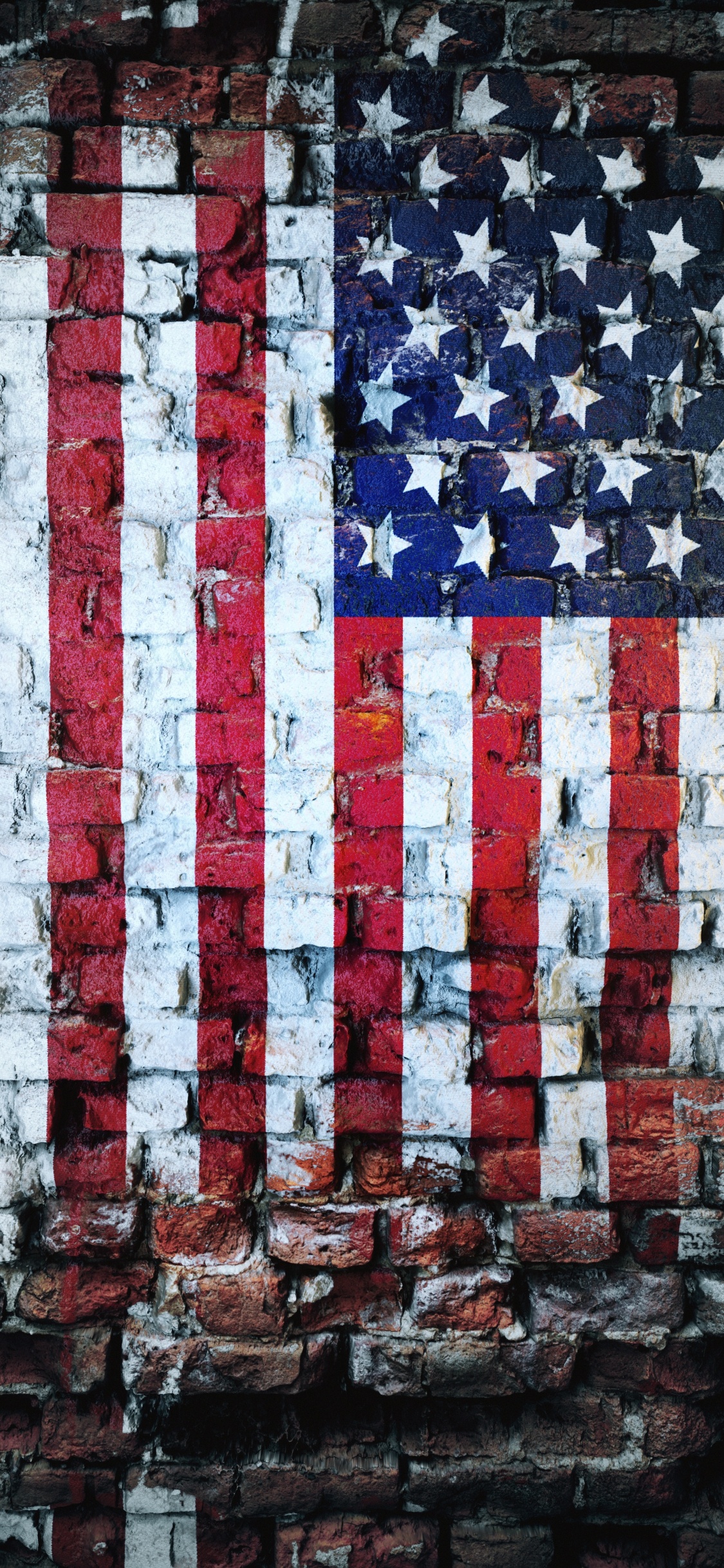 Wall, Rectangle, Flag of The United States, World, Textile. Wallpaper in 1125x2436 Resolution