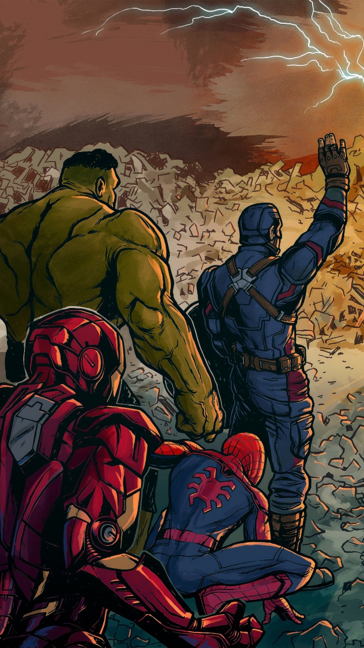 Gruppe Von Menschen im Roten Und Schwarzen Anzug, Die Auf Braunem Sand Stehen. Wallpaper in 720x1280 Resolution