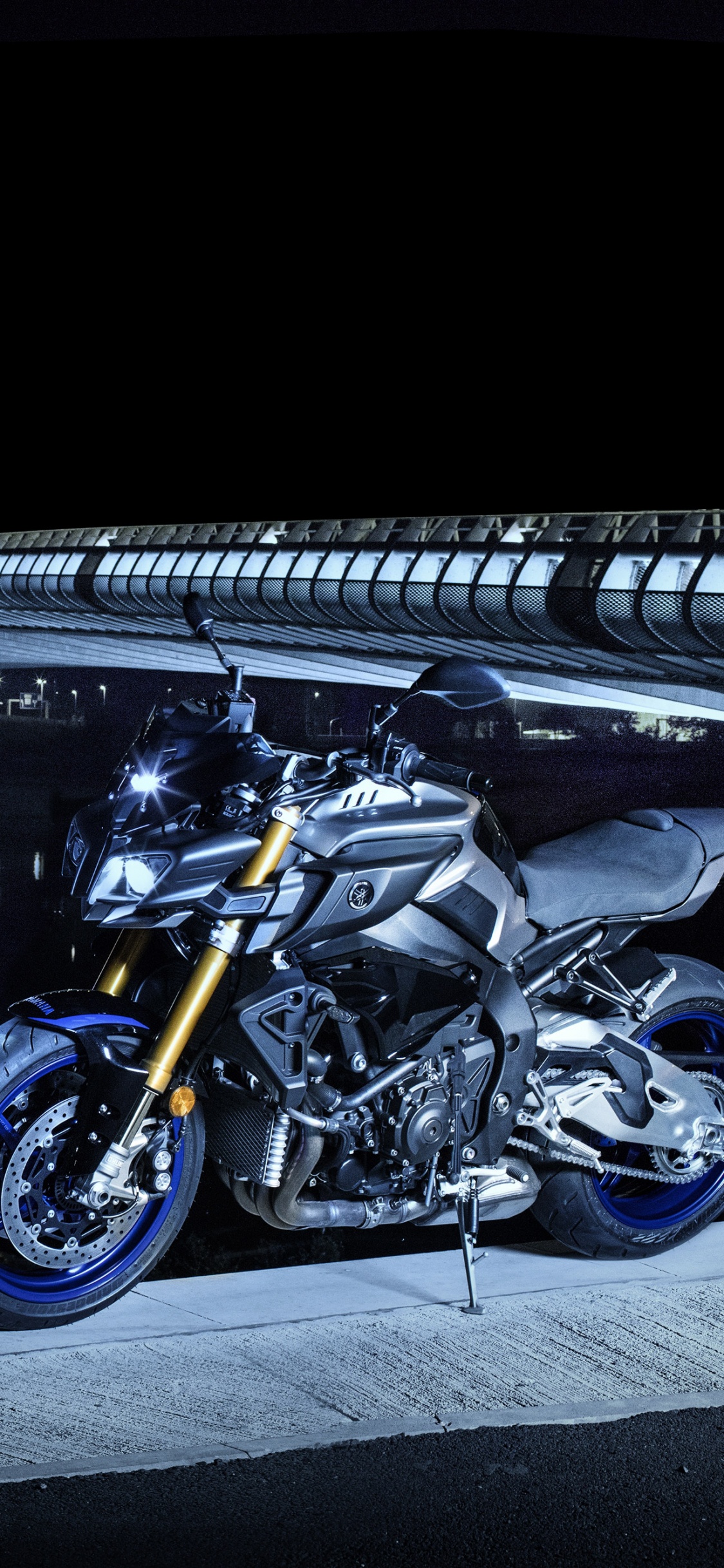 雅马哈MT-10, 滑板车, 自行车运动, 头灯, Crossplane 壁纸 1125x2436 允许