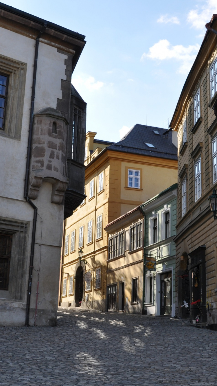 Tagsüber Braunes Und Weißes Betongebäude. Wallpaper in 750x1334 Resolution