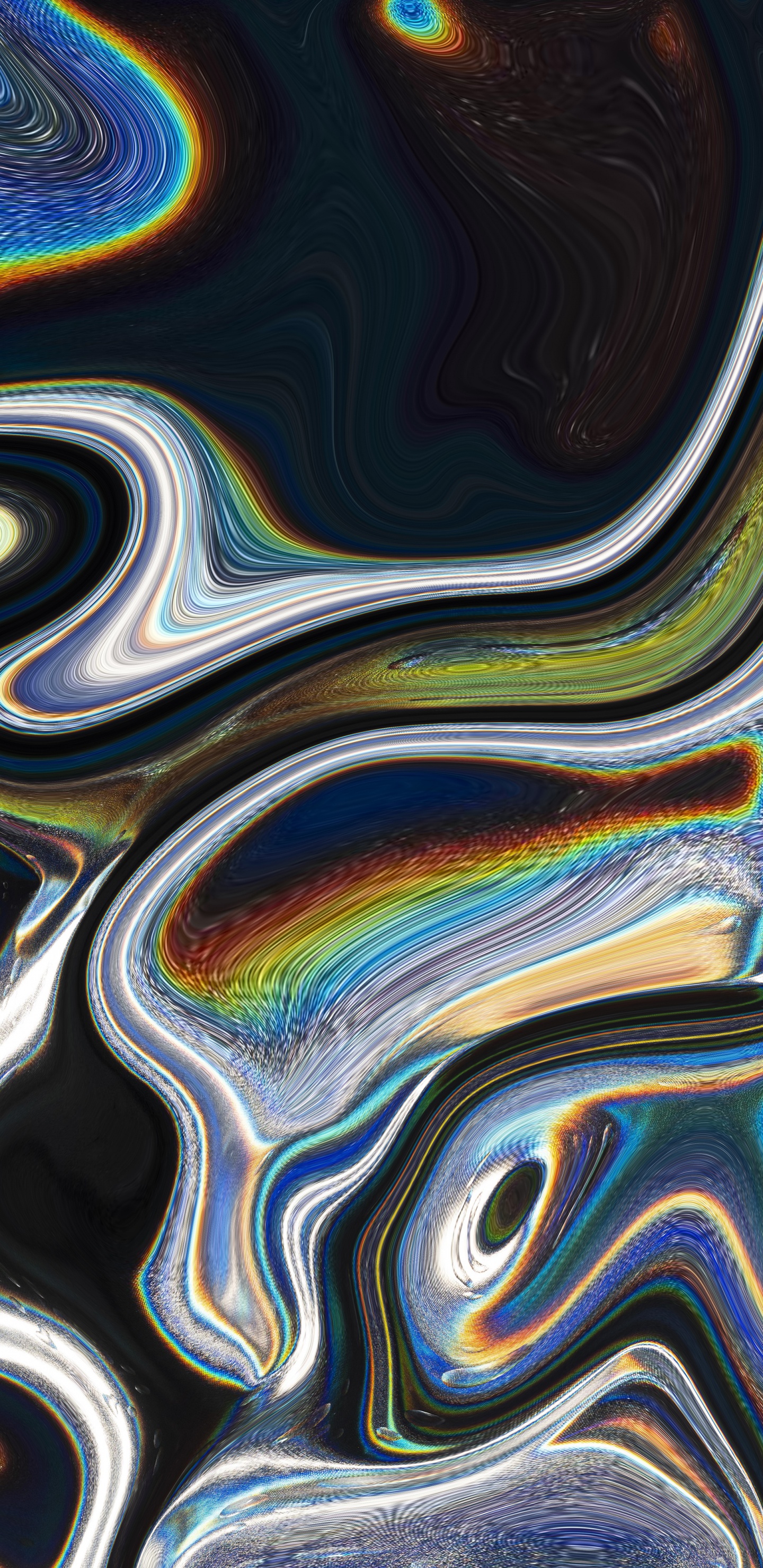 Muster, Abstrakte Kunst, Azure, Flüssigkeit, Wasser. Wallpaper in 1440x2960 Resolution