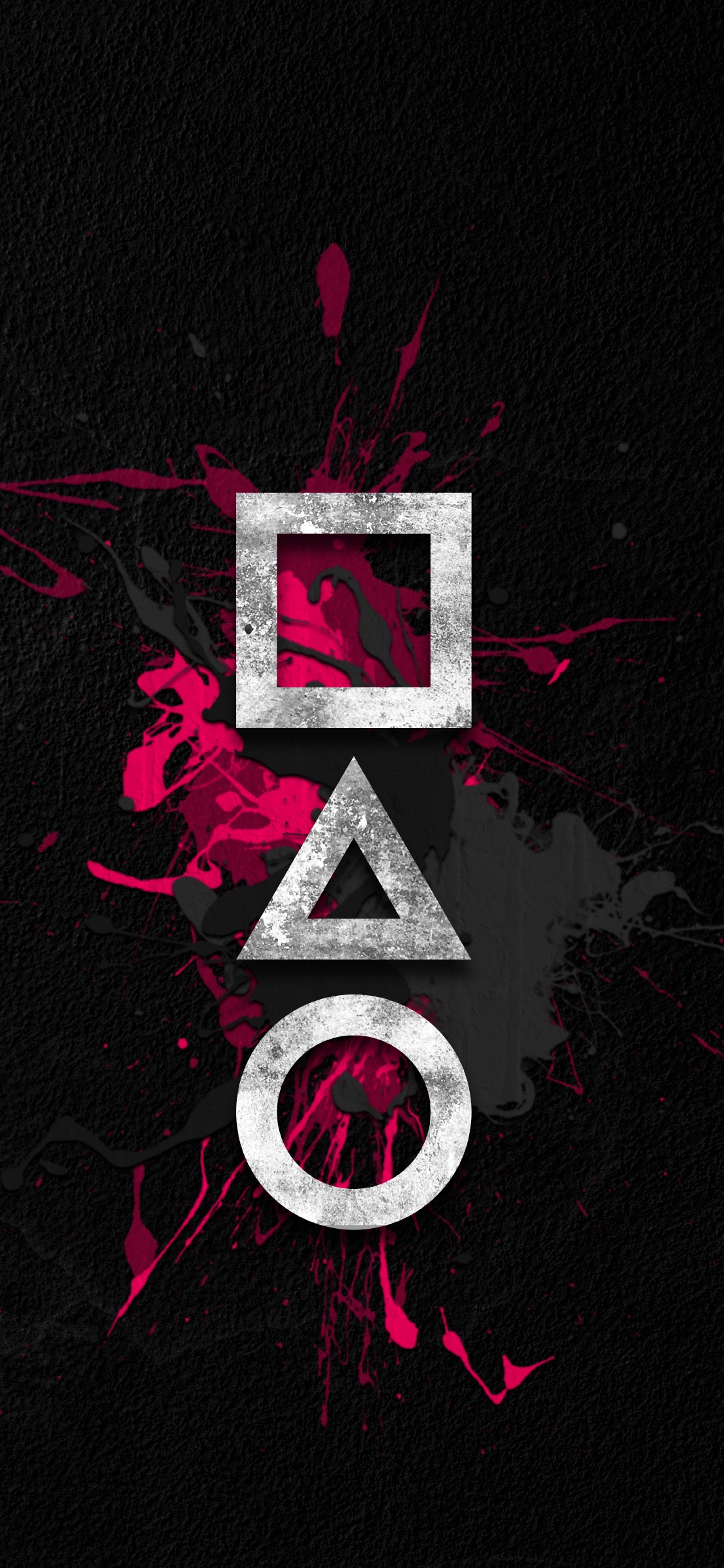 Arte, Magenta, Simbolo, Ilustración, Logotipo. Wallpaper in 1125x2436 Resolution